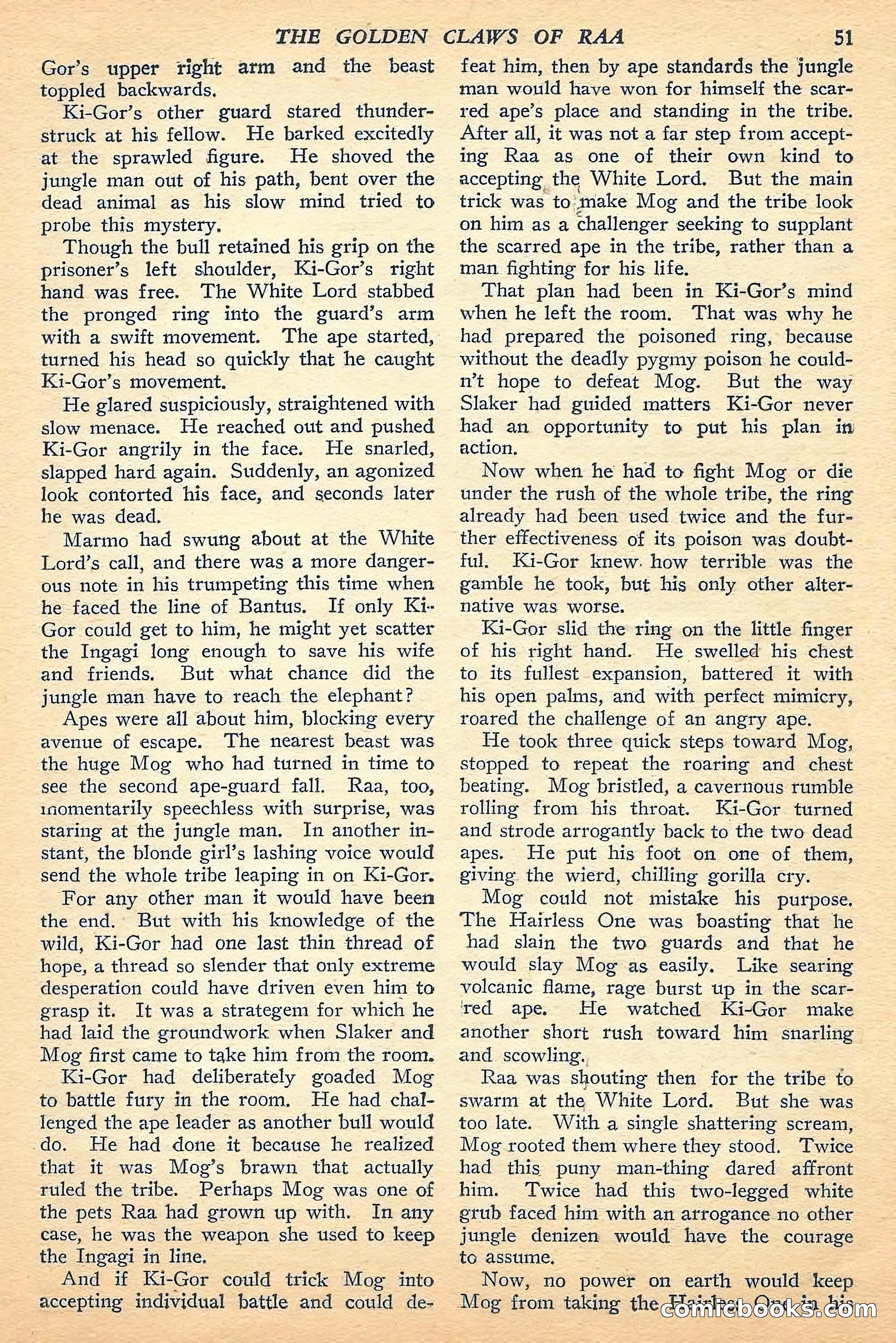 Jungle Stories, Fall 1948 — page 53 of 132