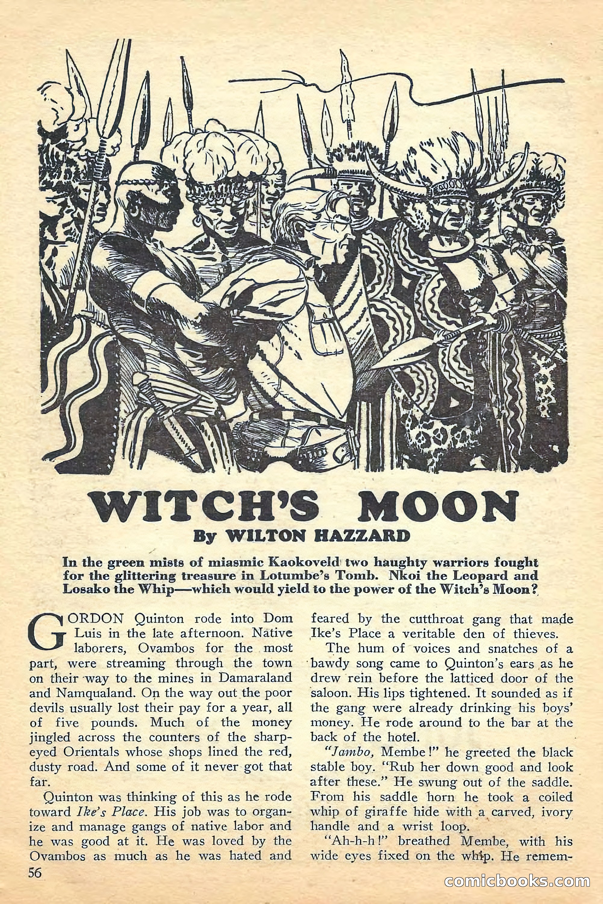 Jungle Stories, Fall 1948 — page 58 of 132