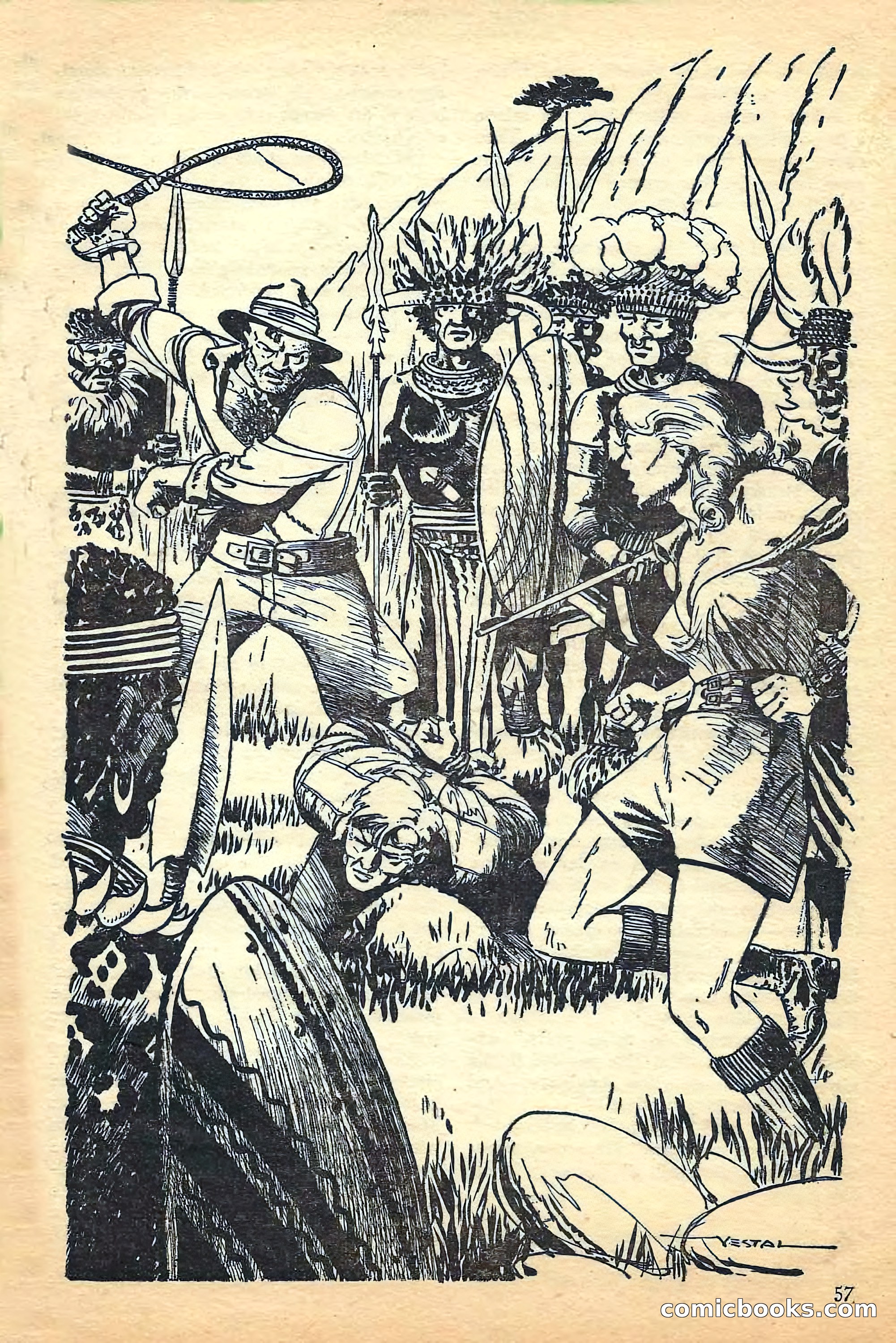 Jungle Stories, Fall 1948 — page 59 of 132