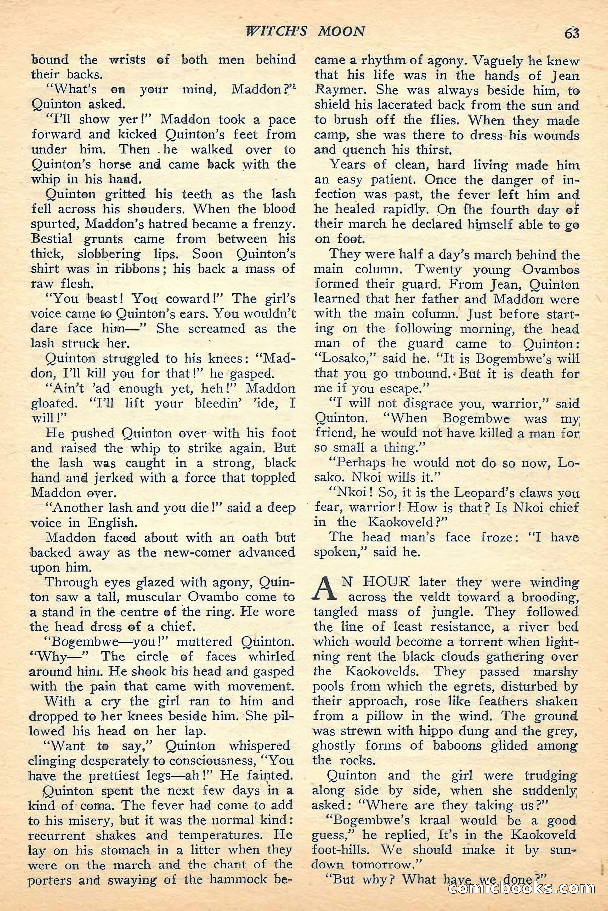 Jungle Stories, Fall 1948 — page 65 of 132
