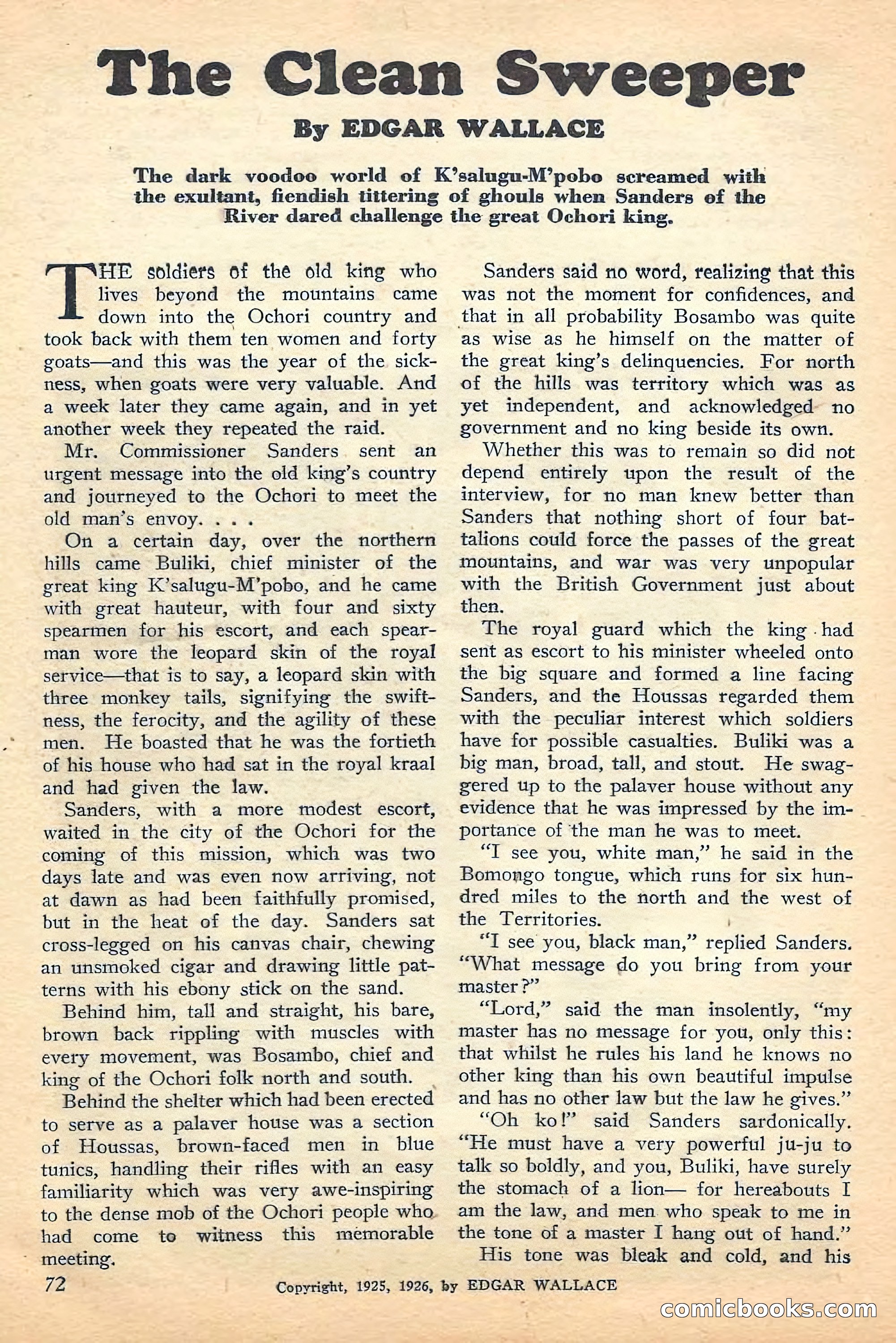 Jungle Stories, Fall 1948 — page 74 of 132