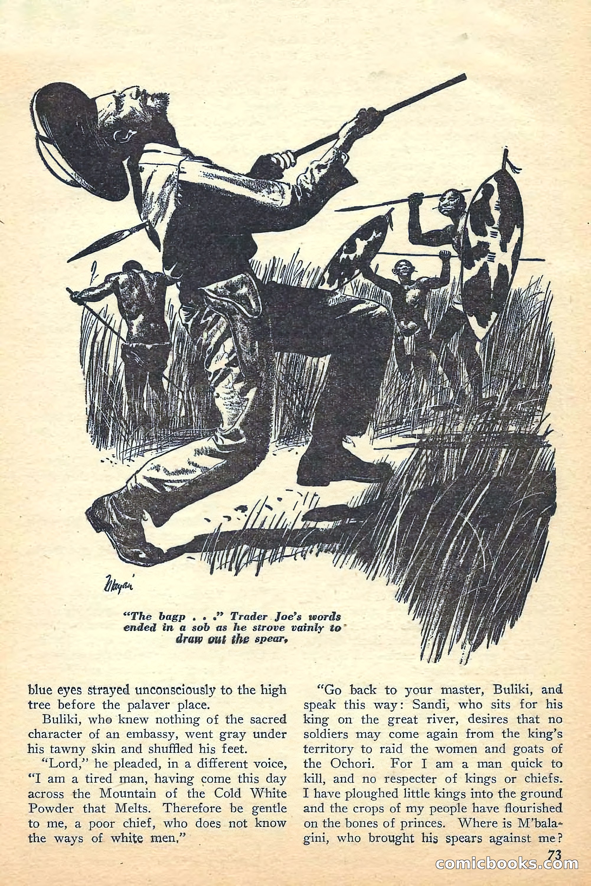 Jungle Stories, Fall 1948 — page 75 of 132