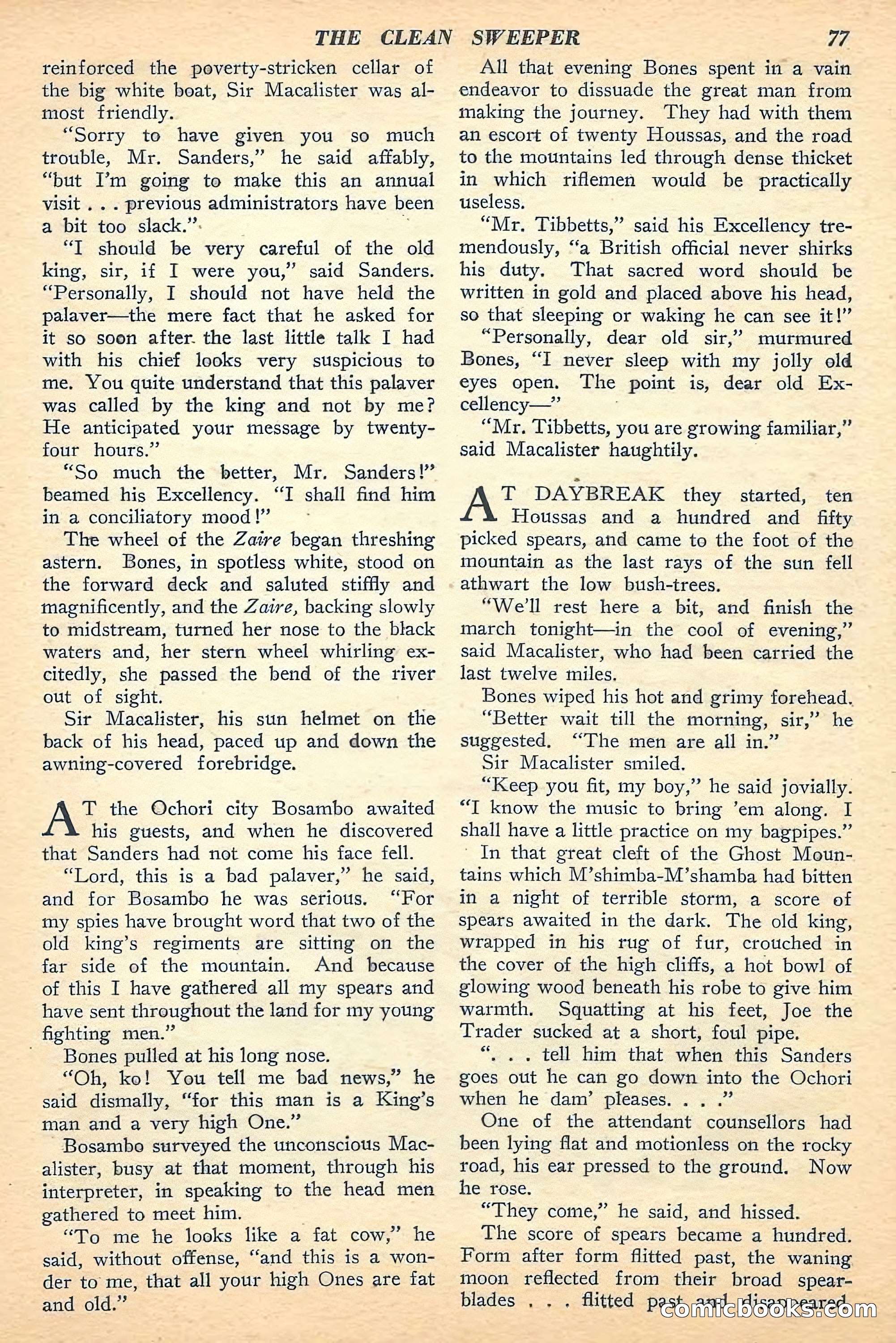 Jungle Stories, Fall 1948 — page 79 of 132