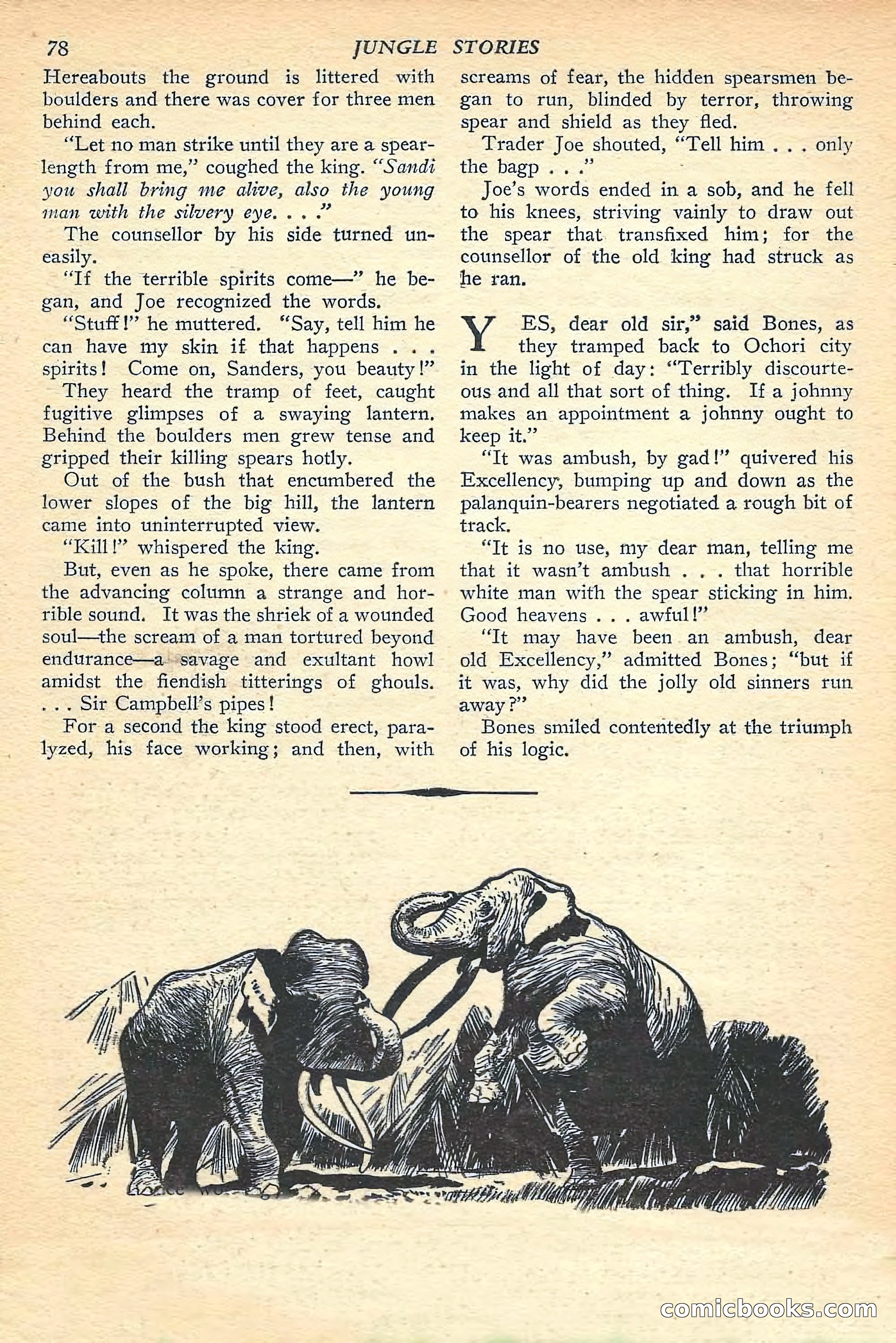 Jungle Stories, Fall 1948 — page 80 of 132