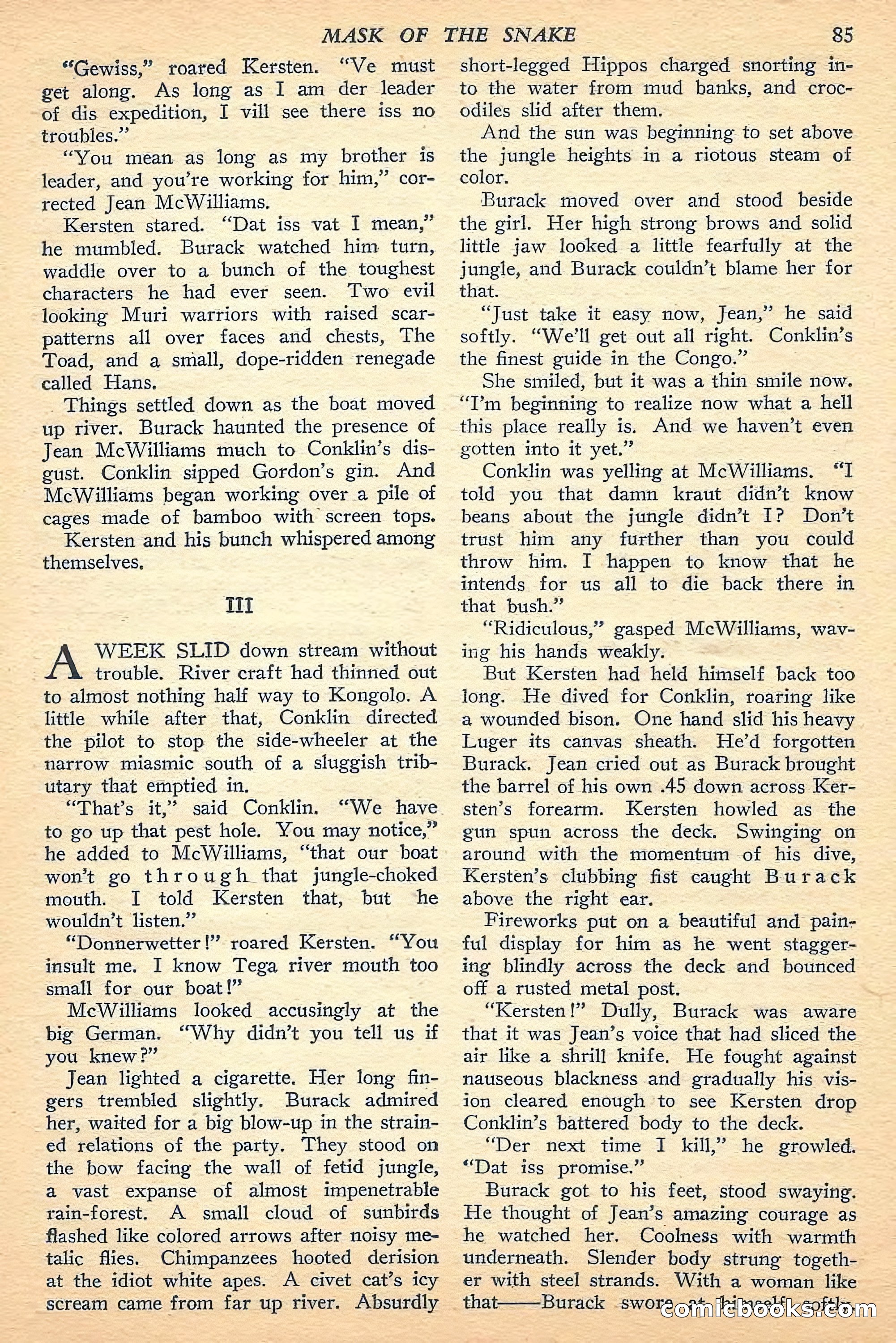 Jungle Stories, Fall 1948 — page 87 of 132