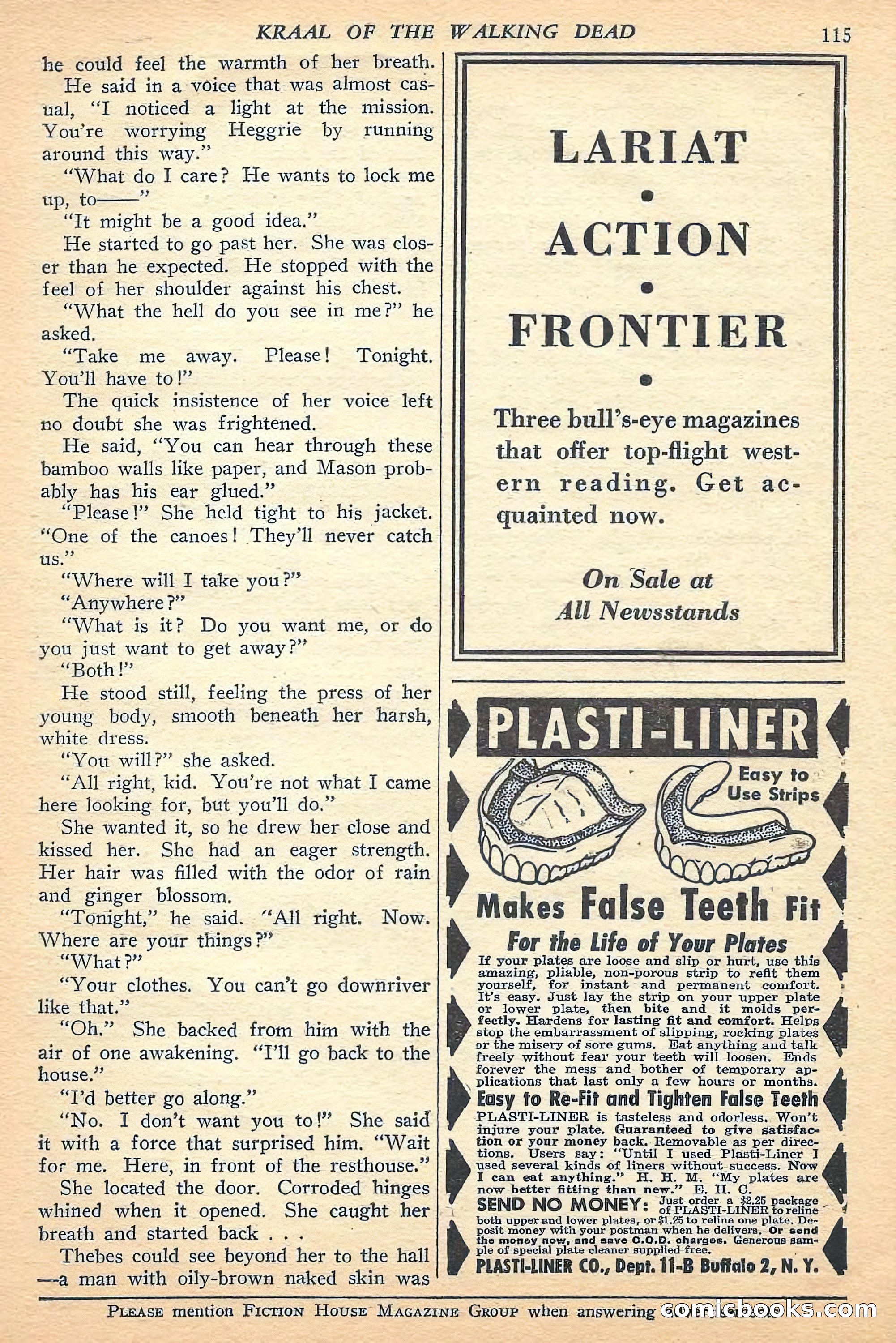 Jungle Stories, Fall 1948 — page 117 of 132