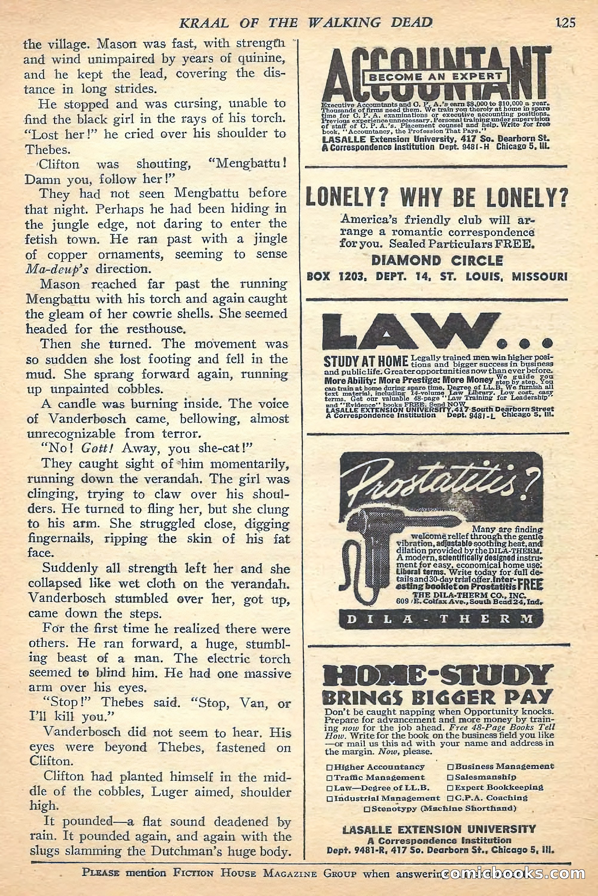 Jungle Stories, Fall 1948 — page 127 of 132