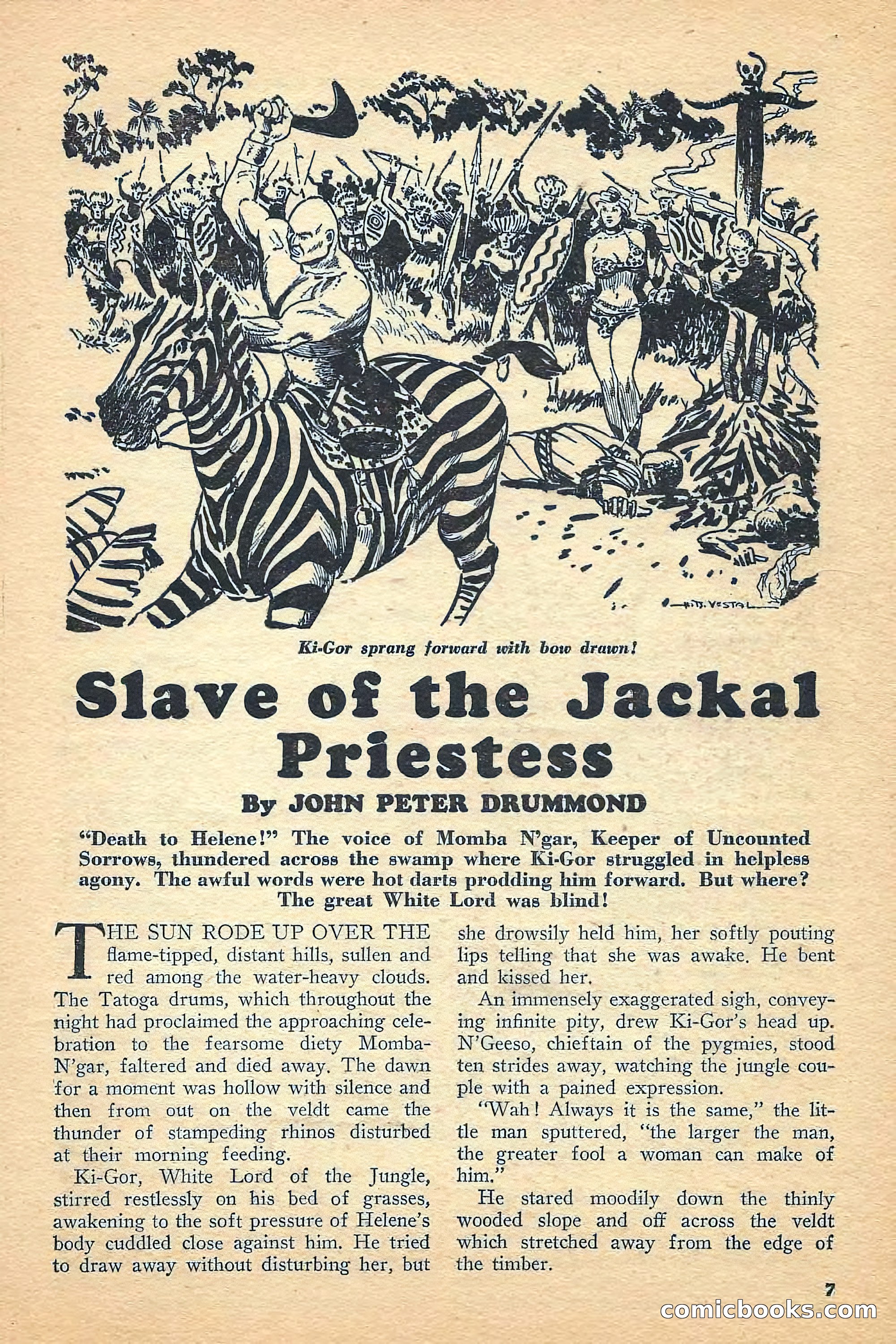 Jungle Stories, Spring 1948 — page 9 of 132