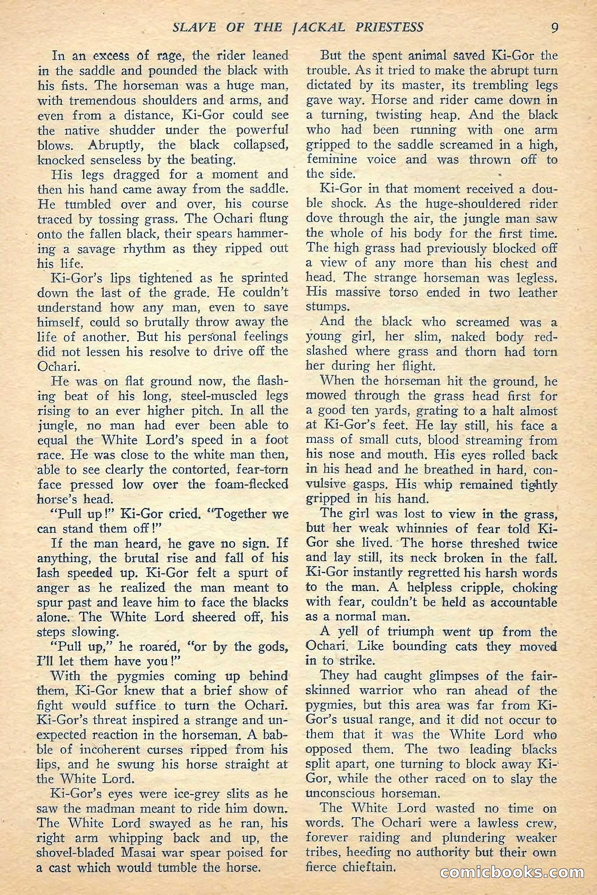Jungle Stories, Spring 1948 — page 11 of 132