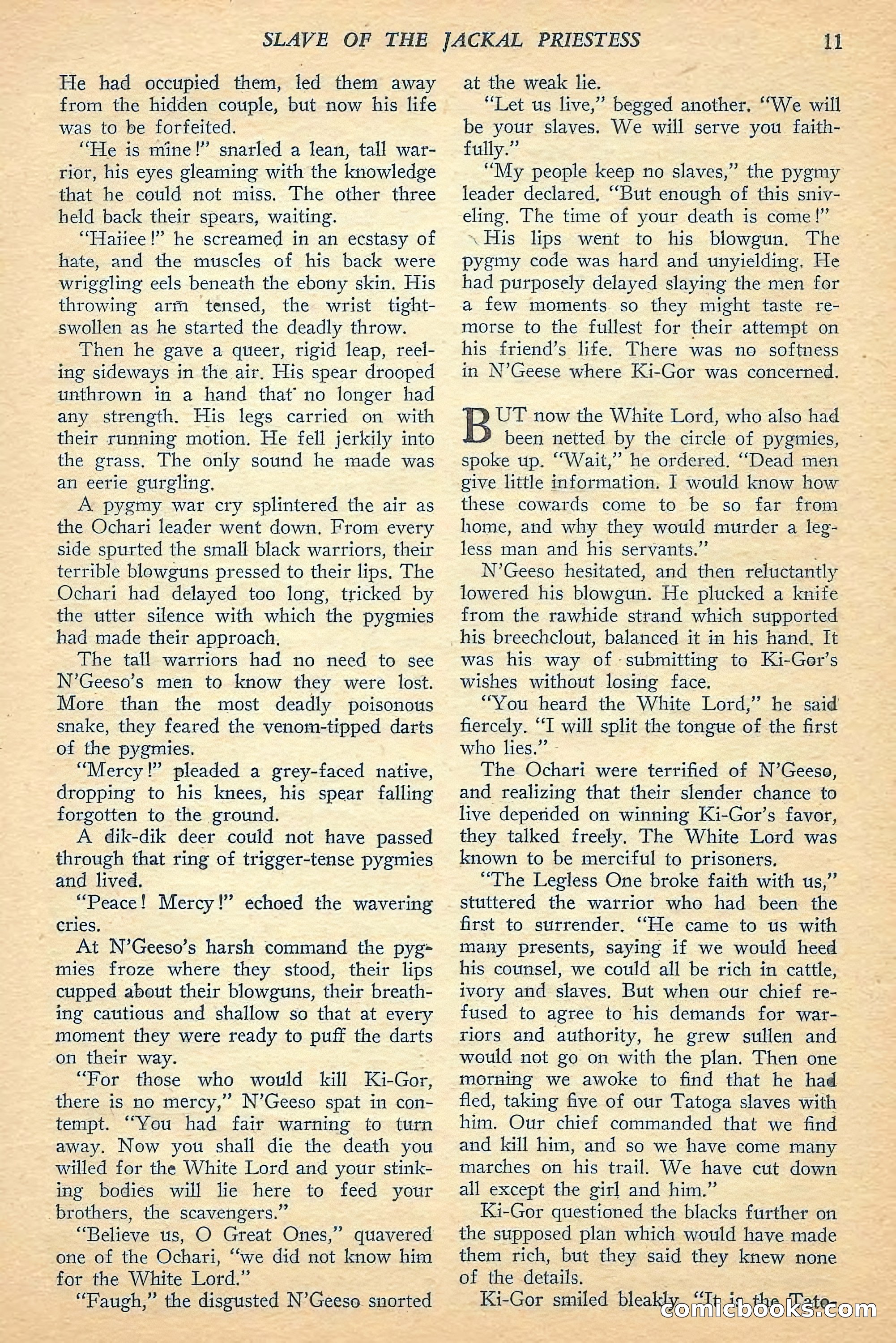 Jungle Stories, Spring 1948 — page 13 of 132