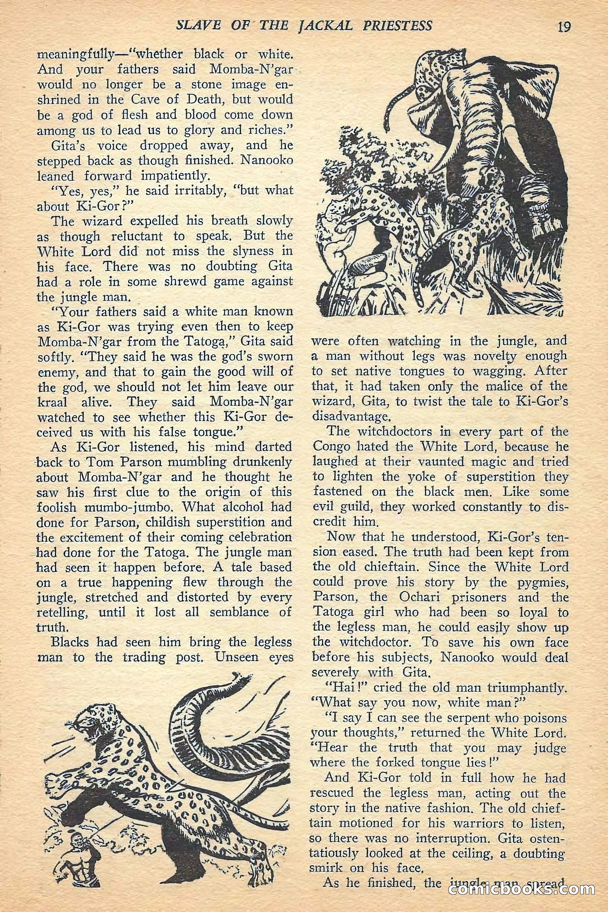 Jungle Stories, Spring 1948 — page 21 of 132