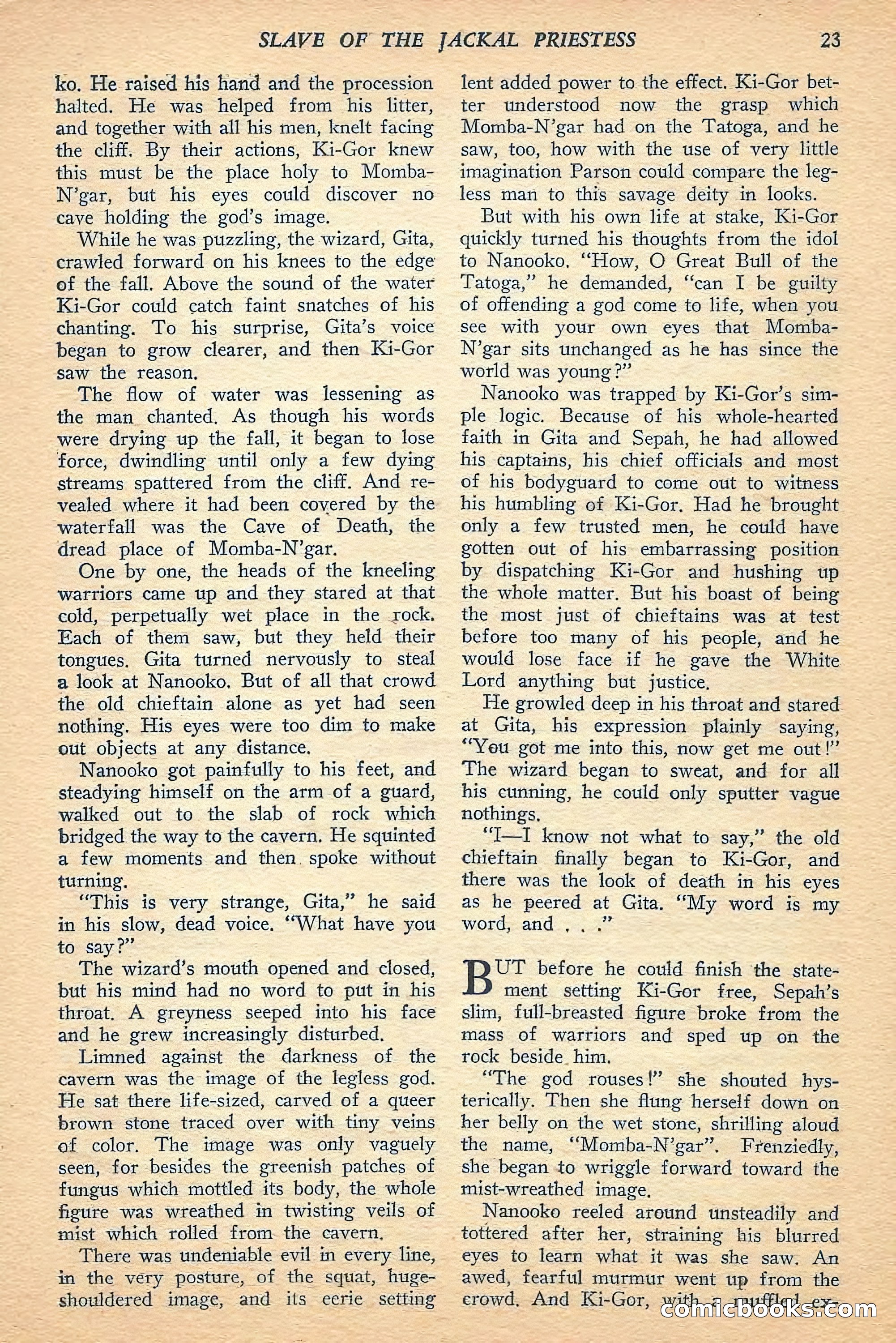 Jungle Stories, Spring 1948 — page 25 of 132
