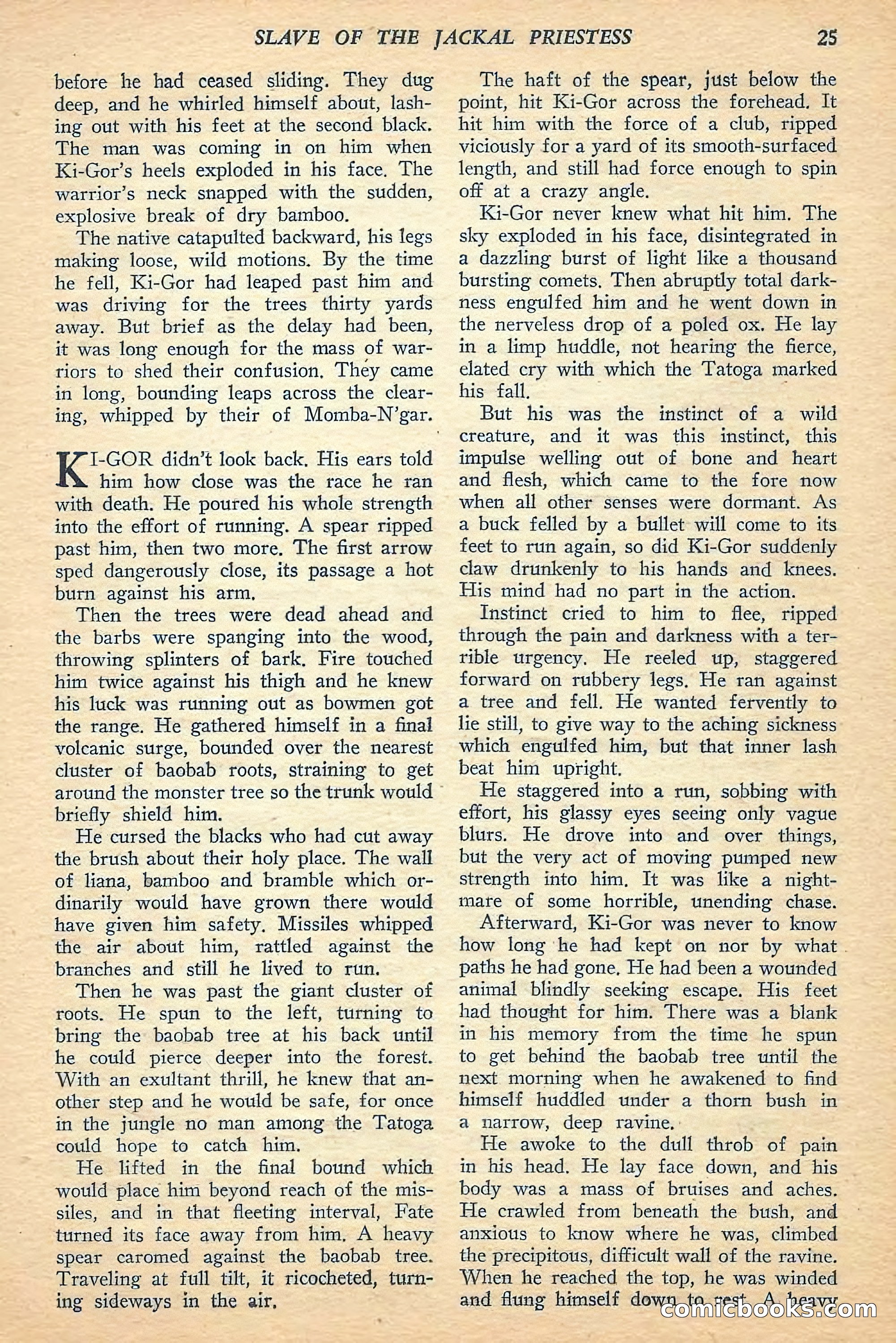 Jungle Stories, Spring 1948 — page 27 of 132