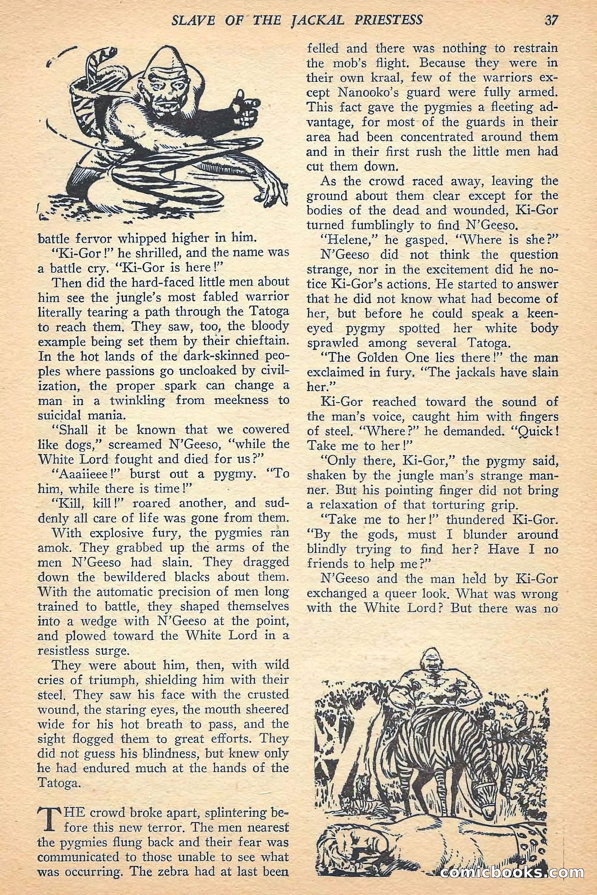 Jungle Stories, Spring 1948 — page 39 of 132