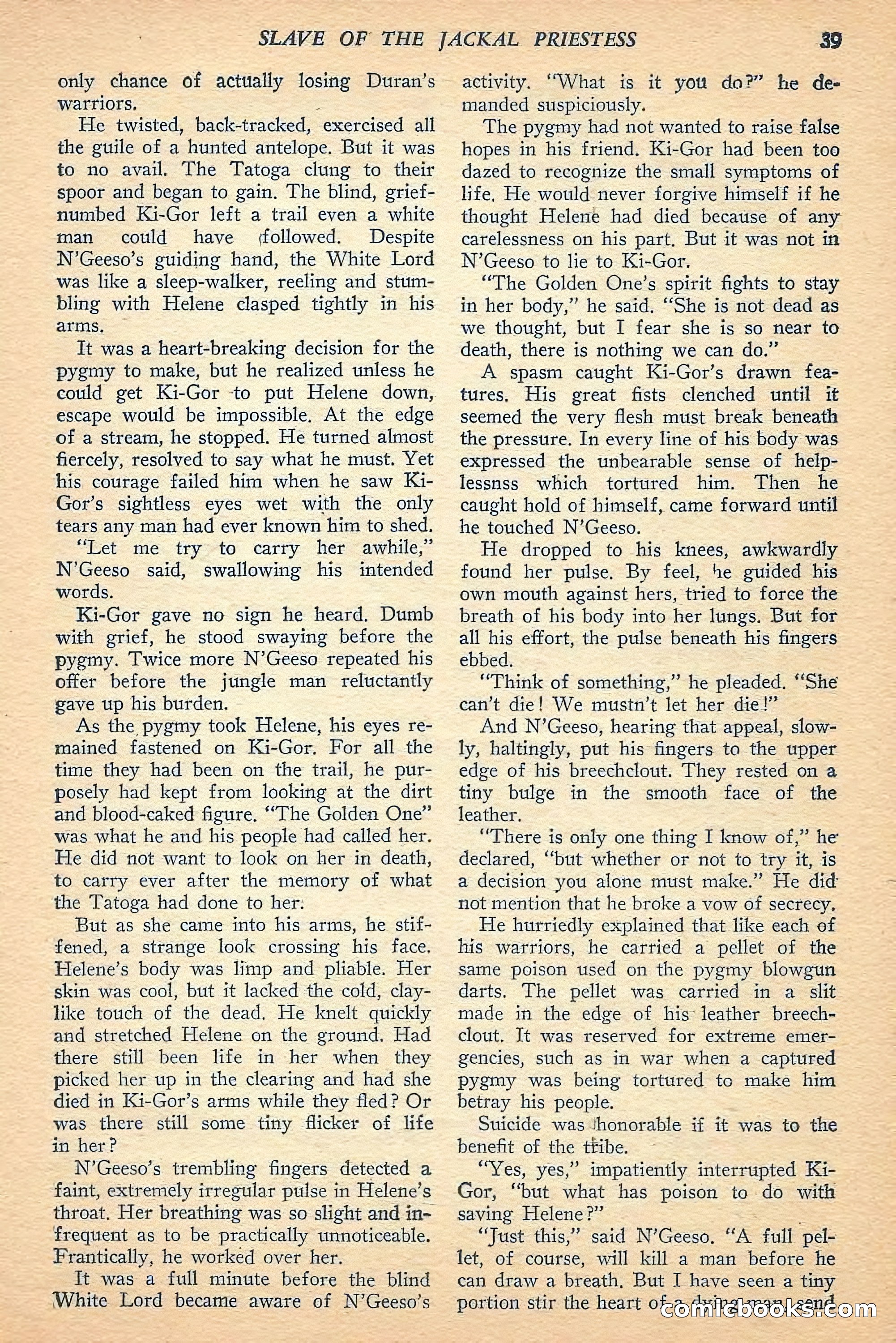 Jungle Stories, Spring 1948 — page 41 of 132