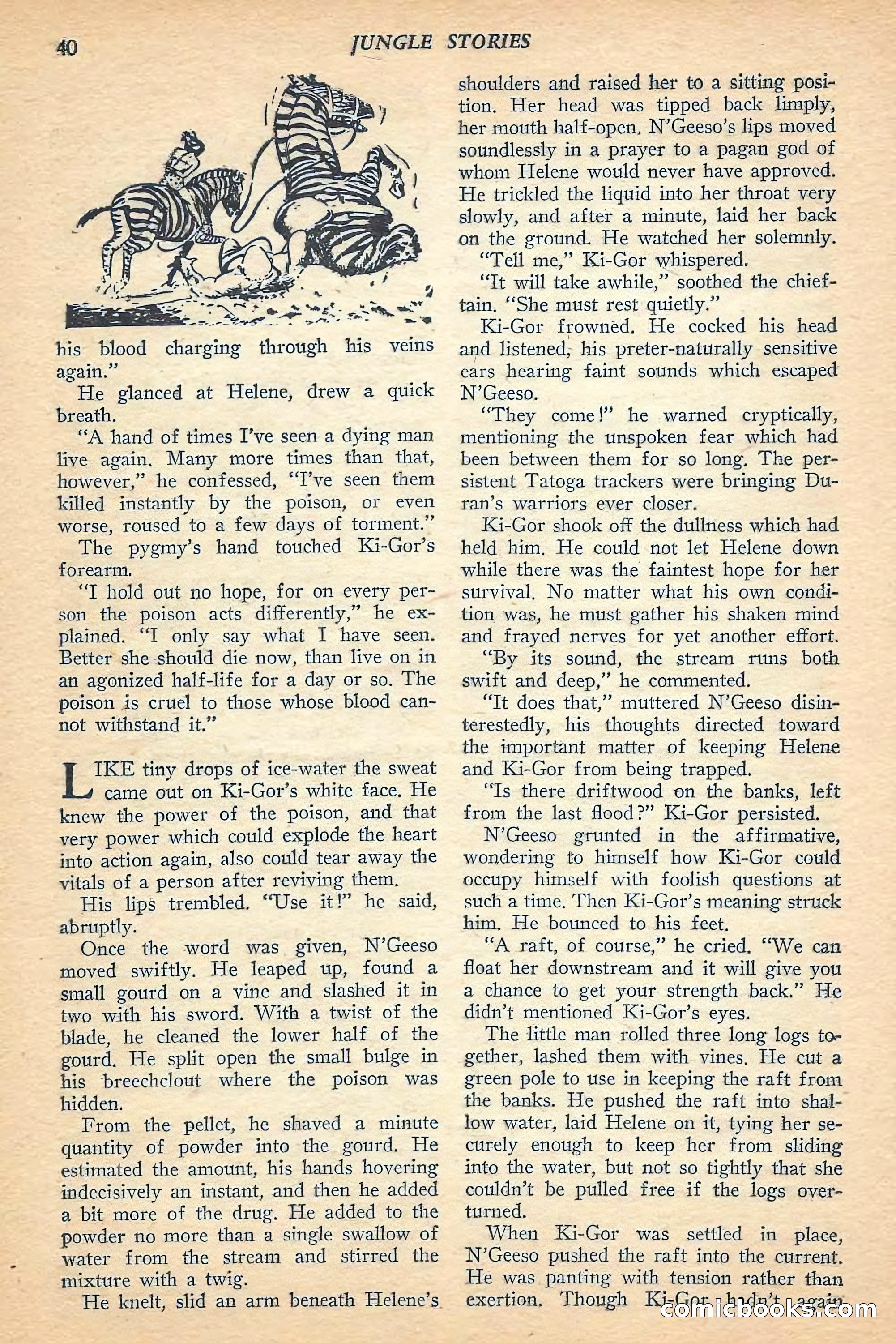 Jungle Stories, Spring 1948 — page 42 of 132