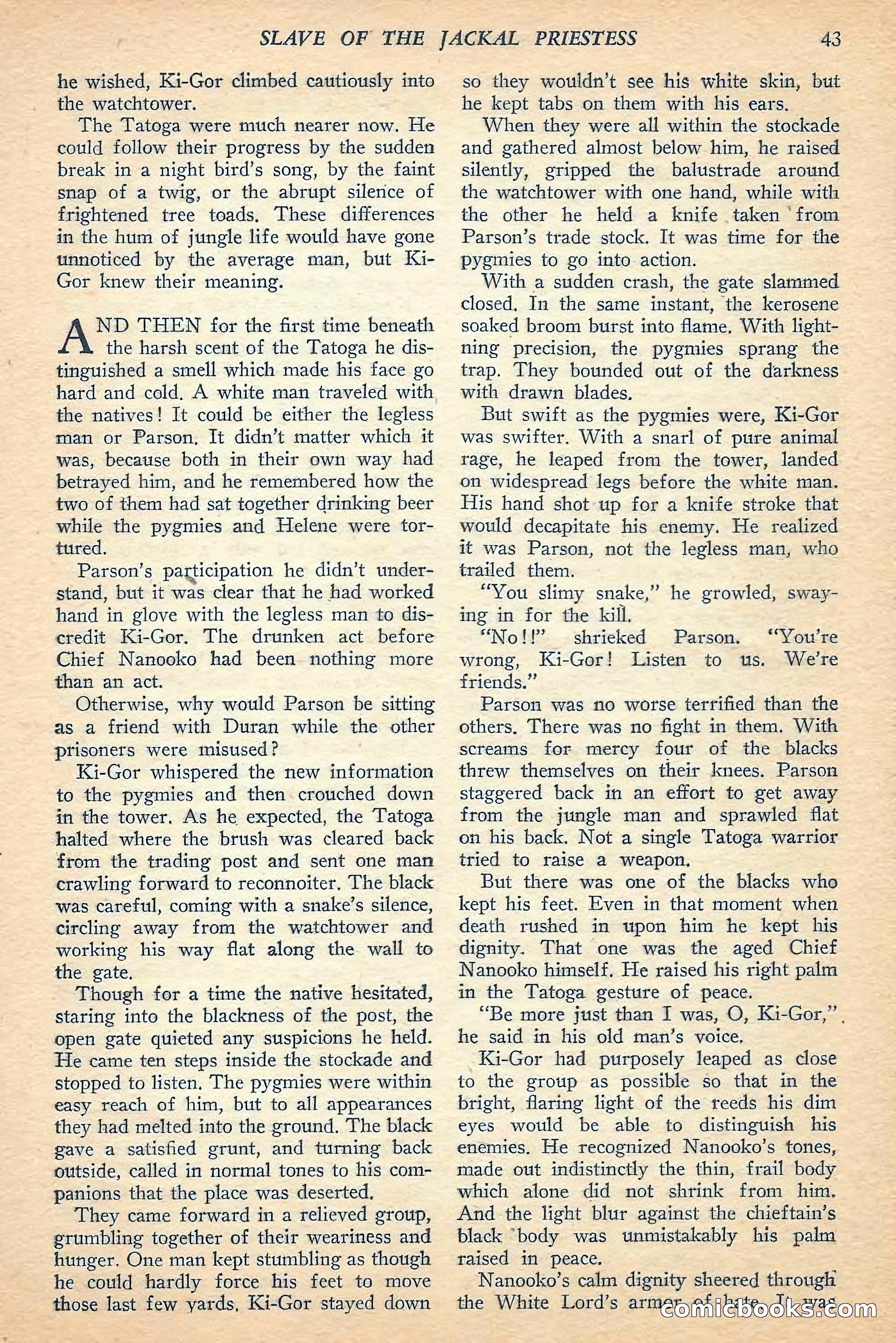 Jungle Stories, Spring 1948 — page 45 of 132