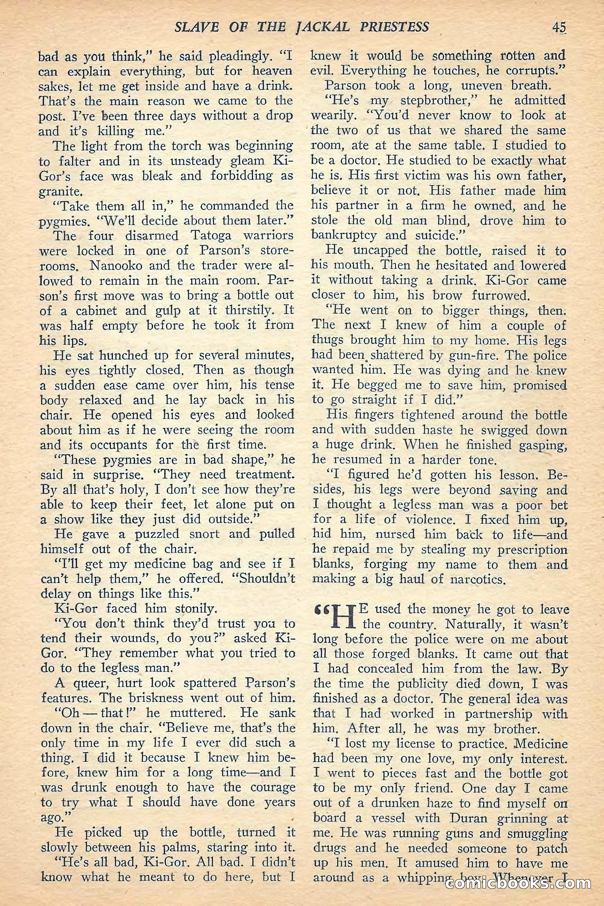Jungle Stories, Spring 1948 — page 47 of 132