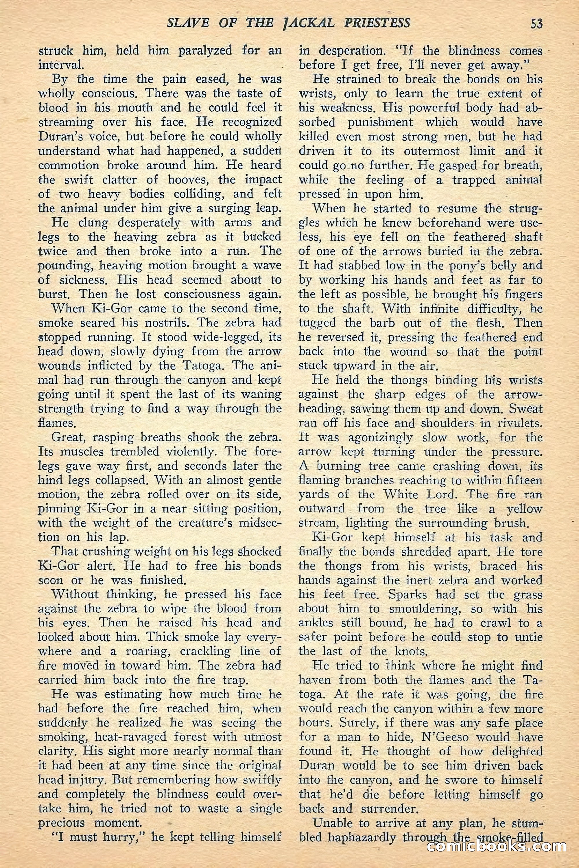 Jungle Stories, Spring 1948 — page 55 of 132