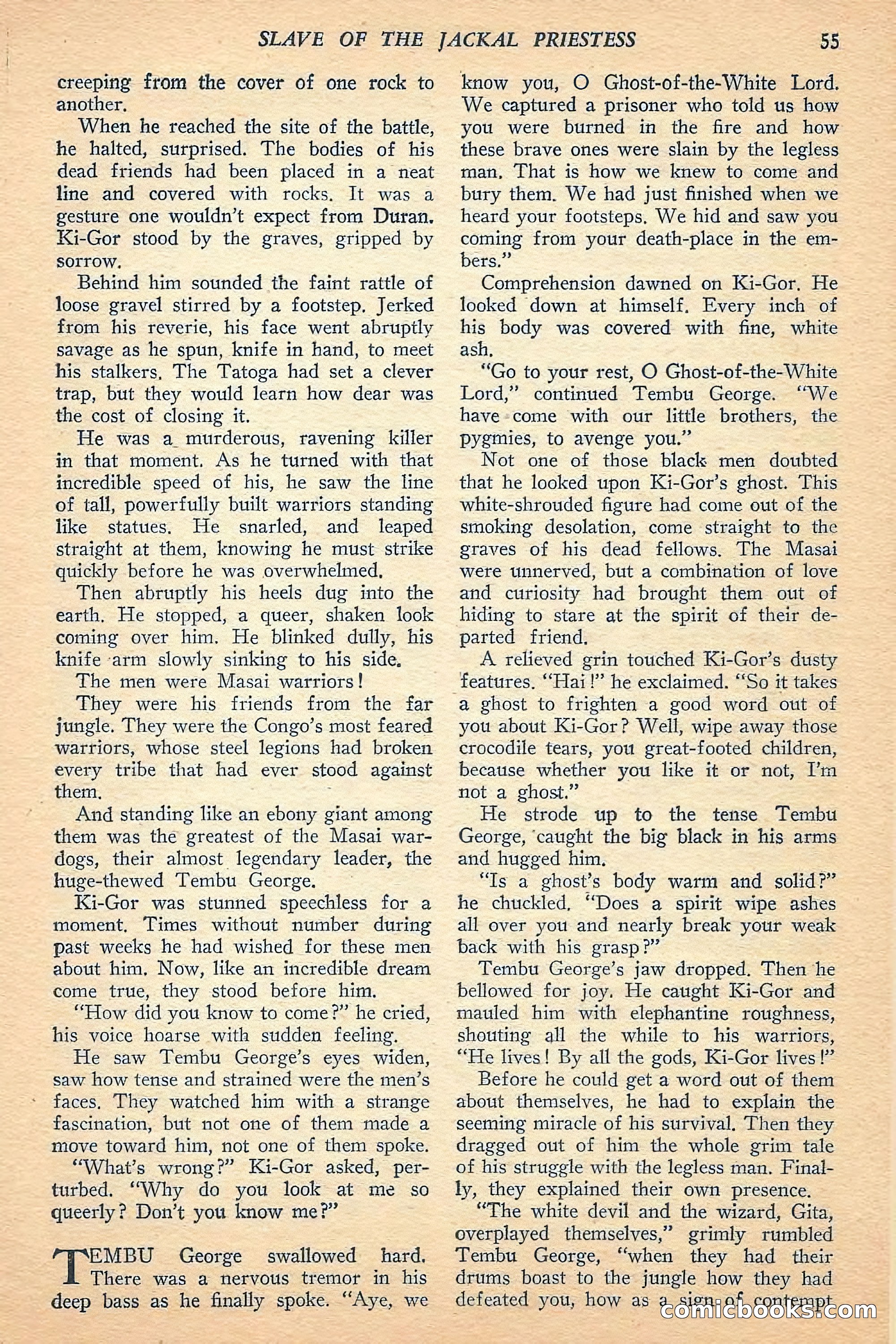 Jungle Stories, Spring 1948 — page 57 of 132