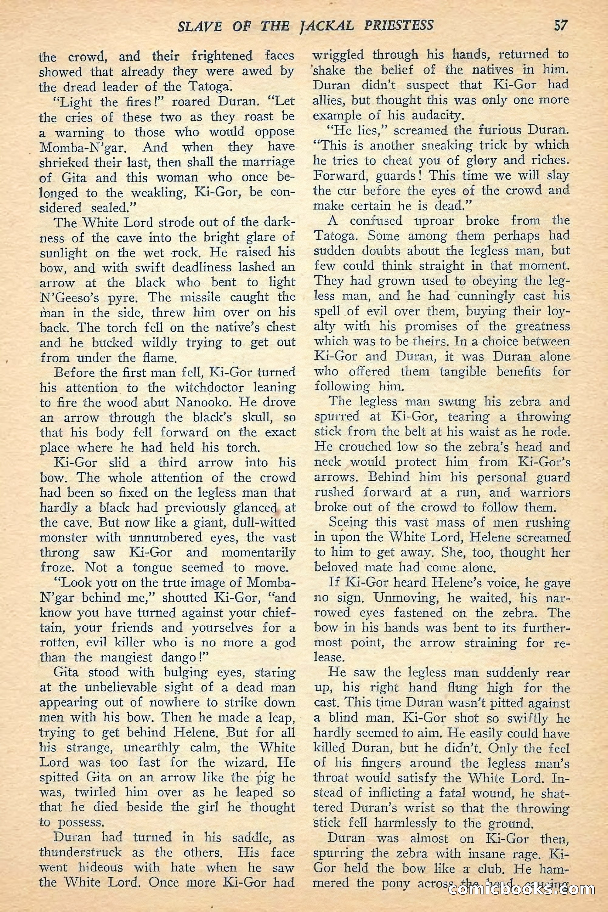 Jungle Stories, Spring 1948 — page 59 of 132