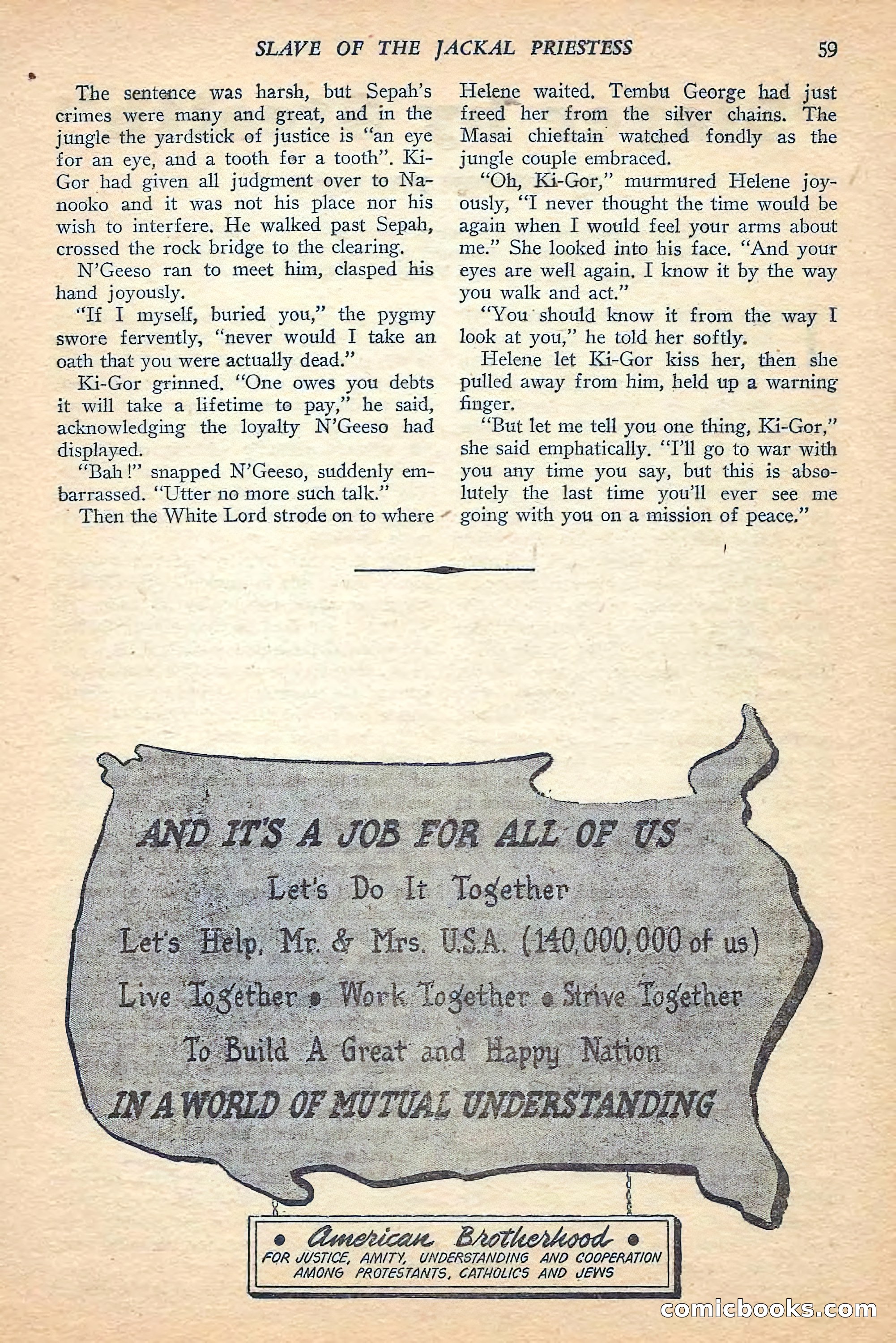 Jungle Stories, Spring 1948 — page 61 of 132