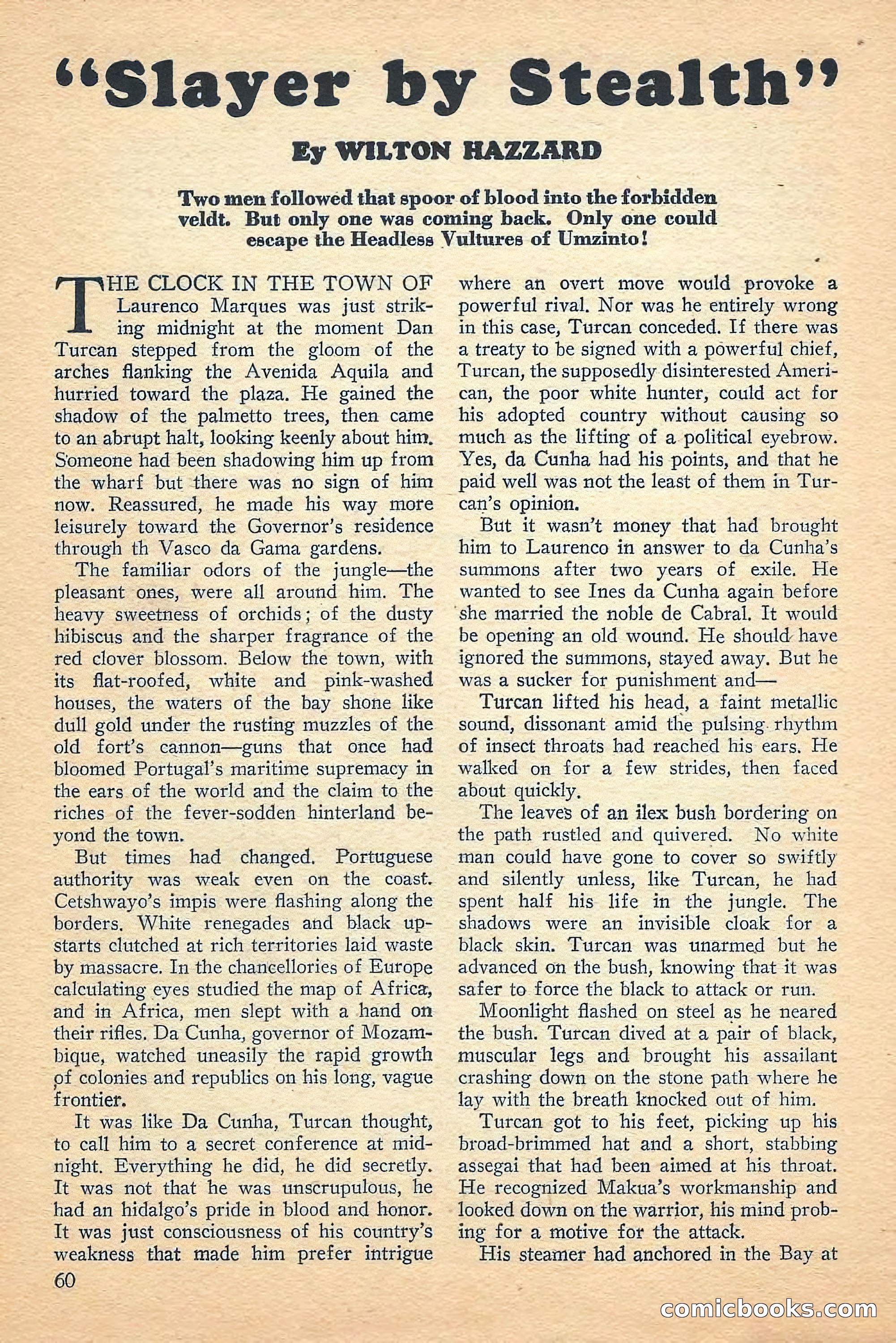 Jungle Stories, Spring 1948 — page 62 of 132