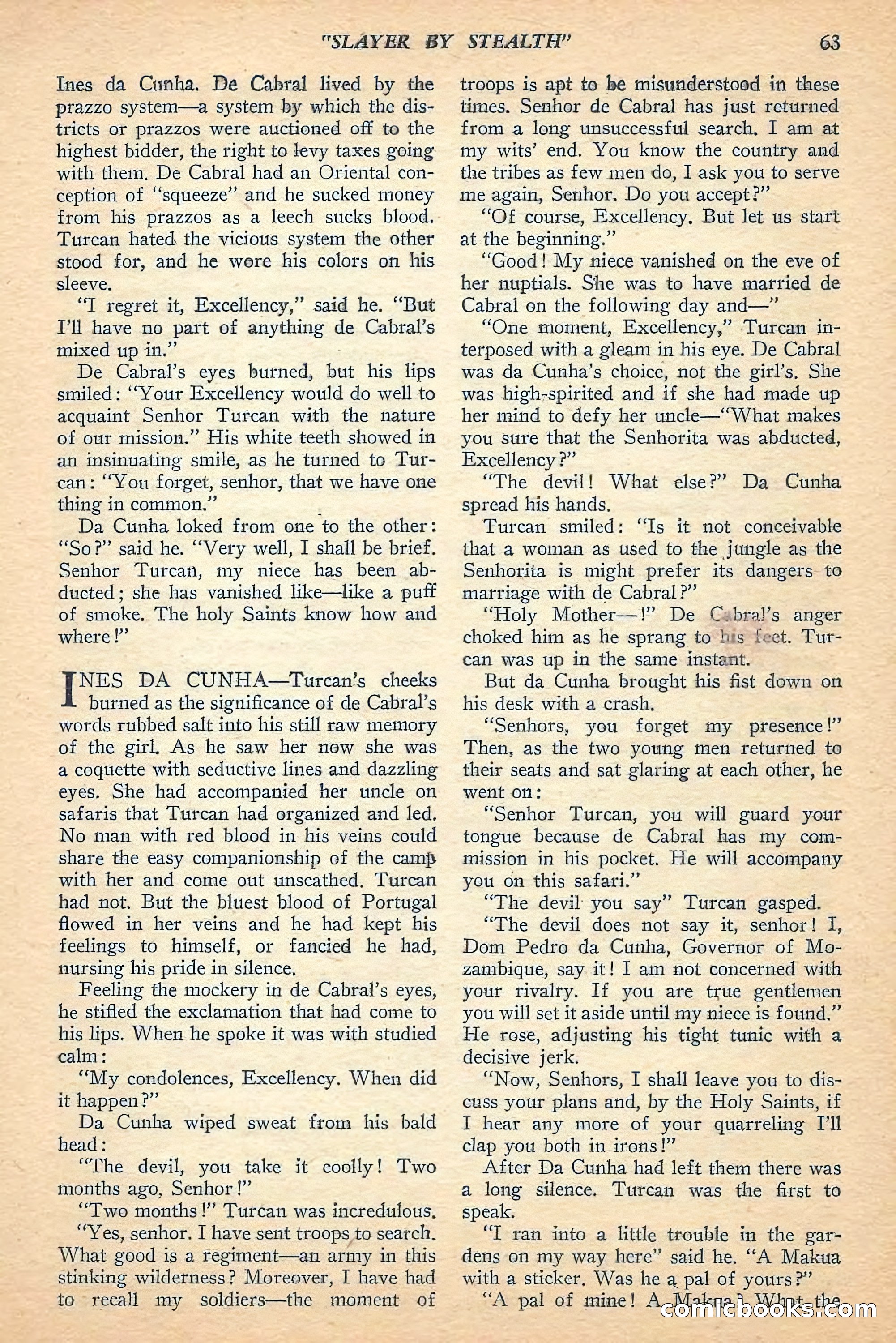 Jungle Stories, Spring 1948 — page 65 of 132