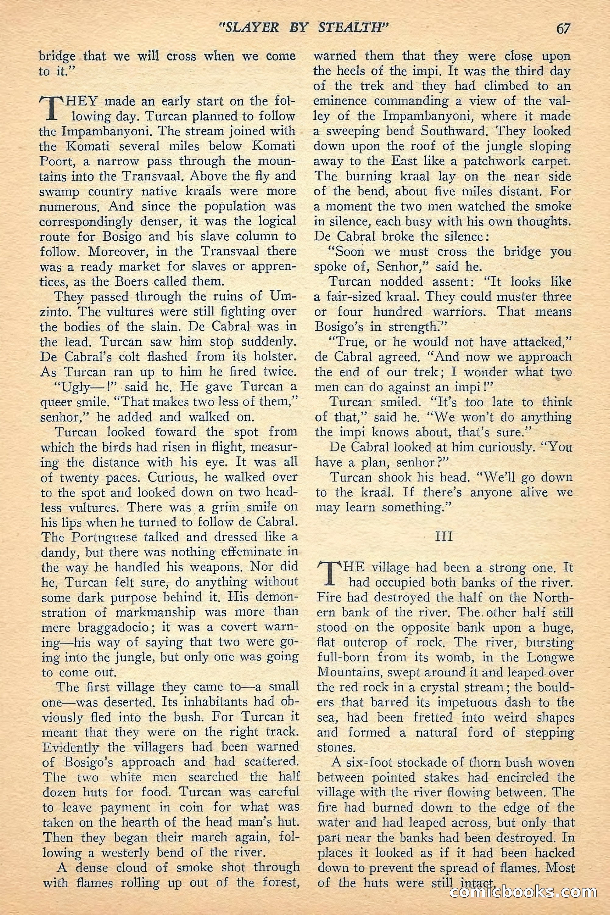 Jungle Stories, Spring 1948 — page 69 of 132