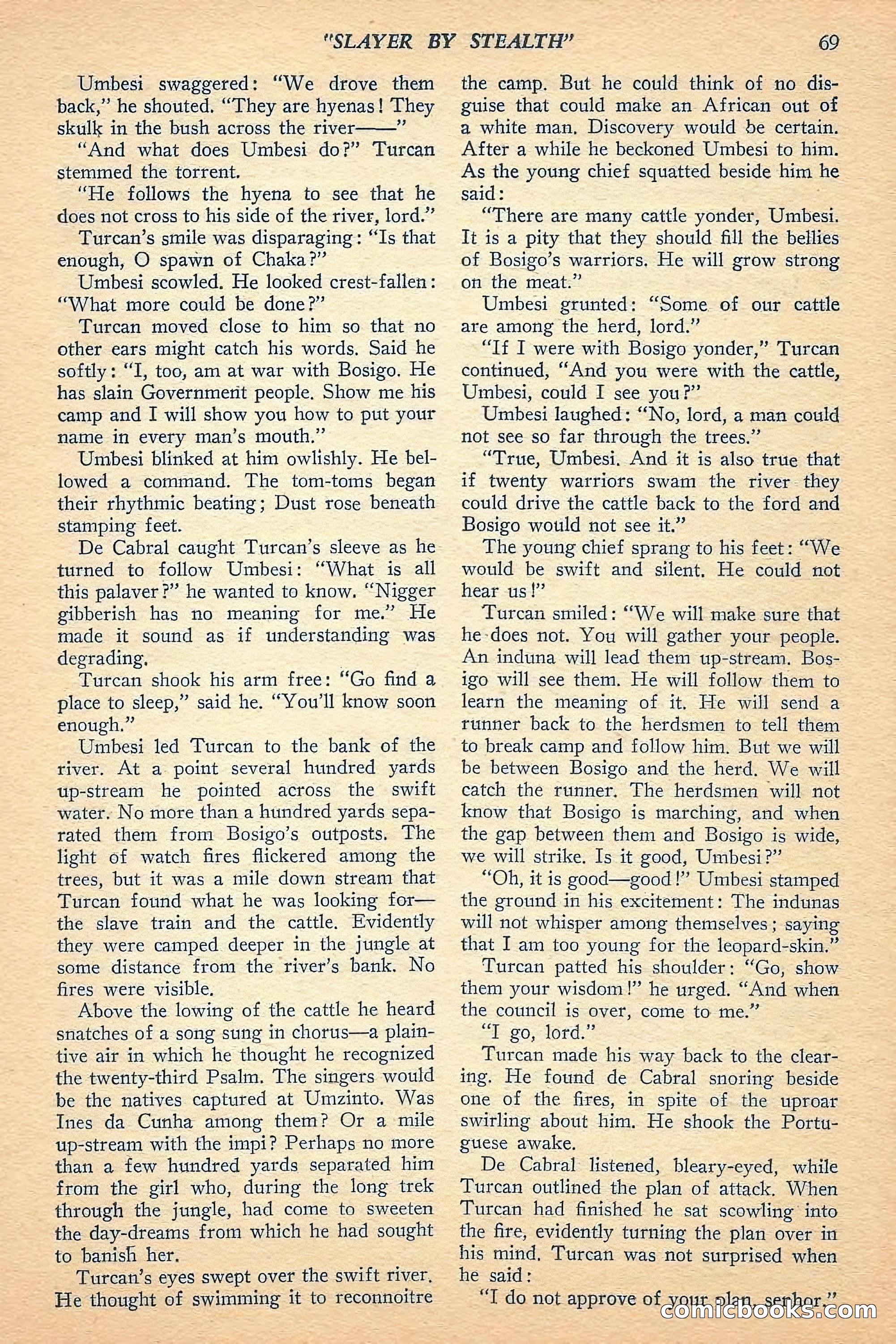 Jungle Stories, Spring 1948 — page 71 of 132