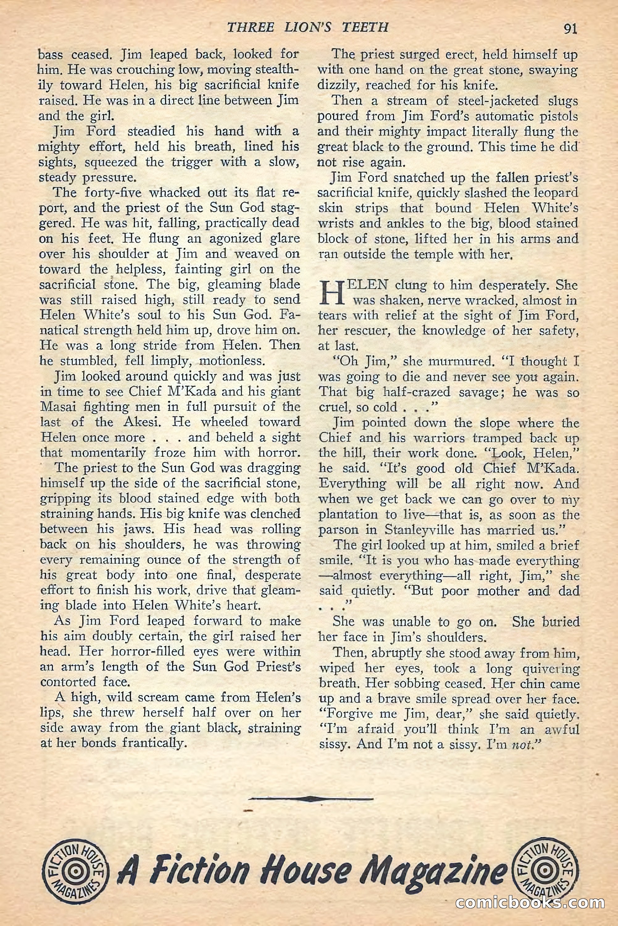 Jungle Stories, Spring 1948 — page 93 of 132