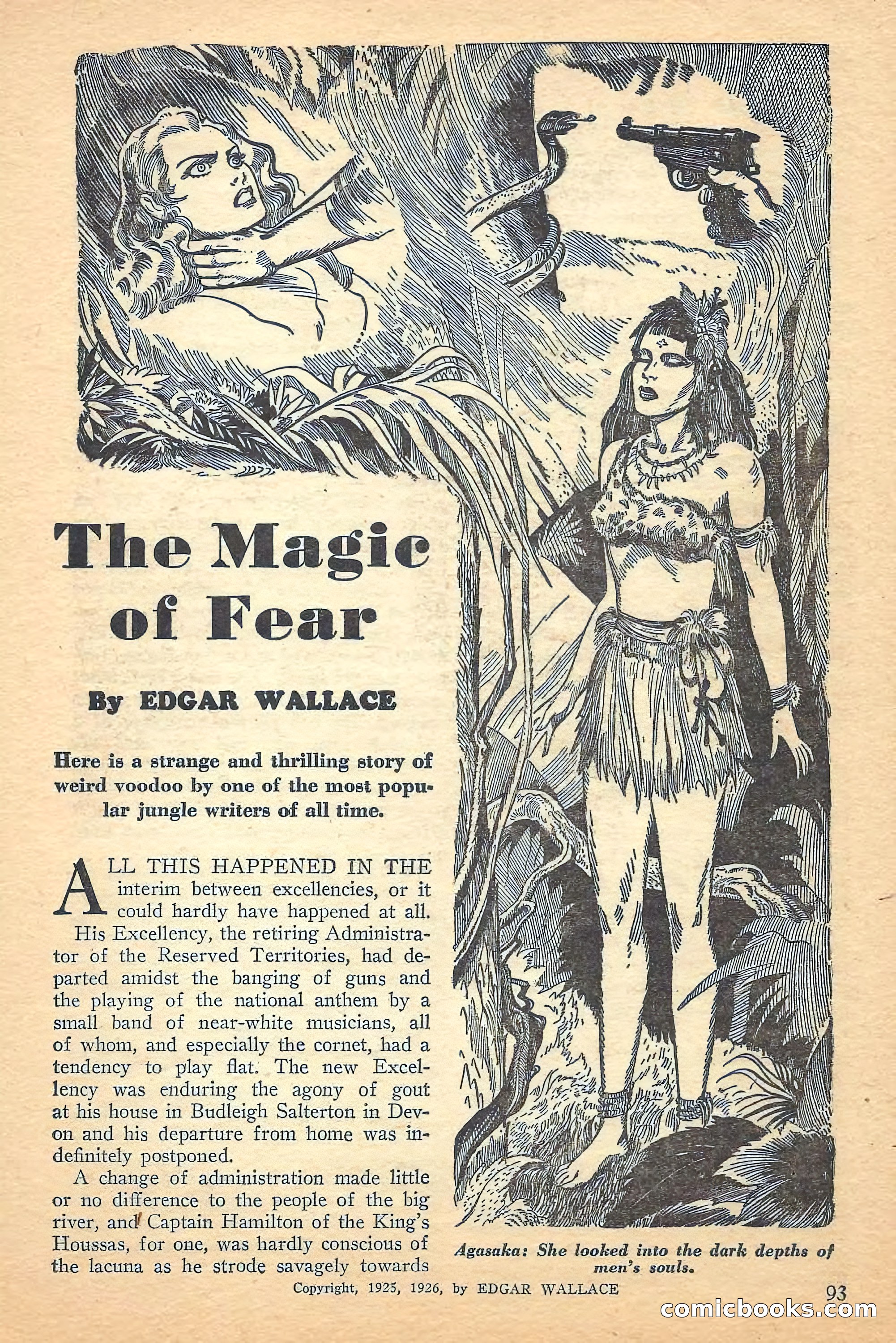 Jungle Stories, Spring 1948 — page 95 of 132