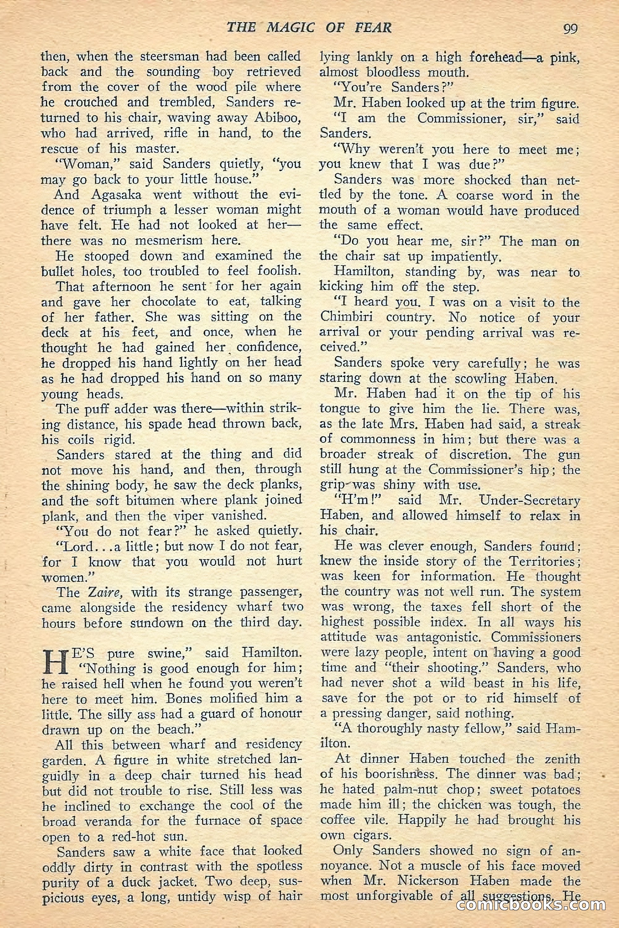 Jungle Stories, Spring 1948 — page 101 of 132