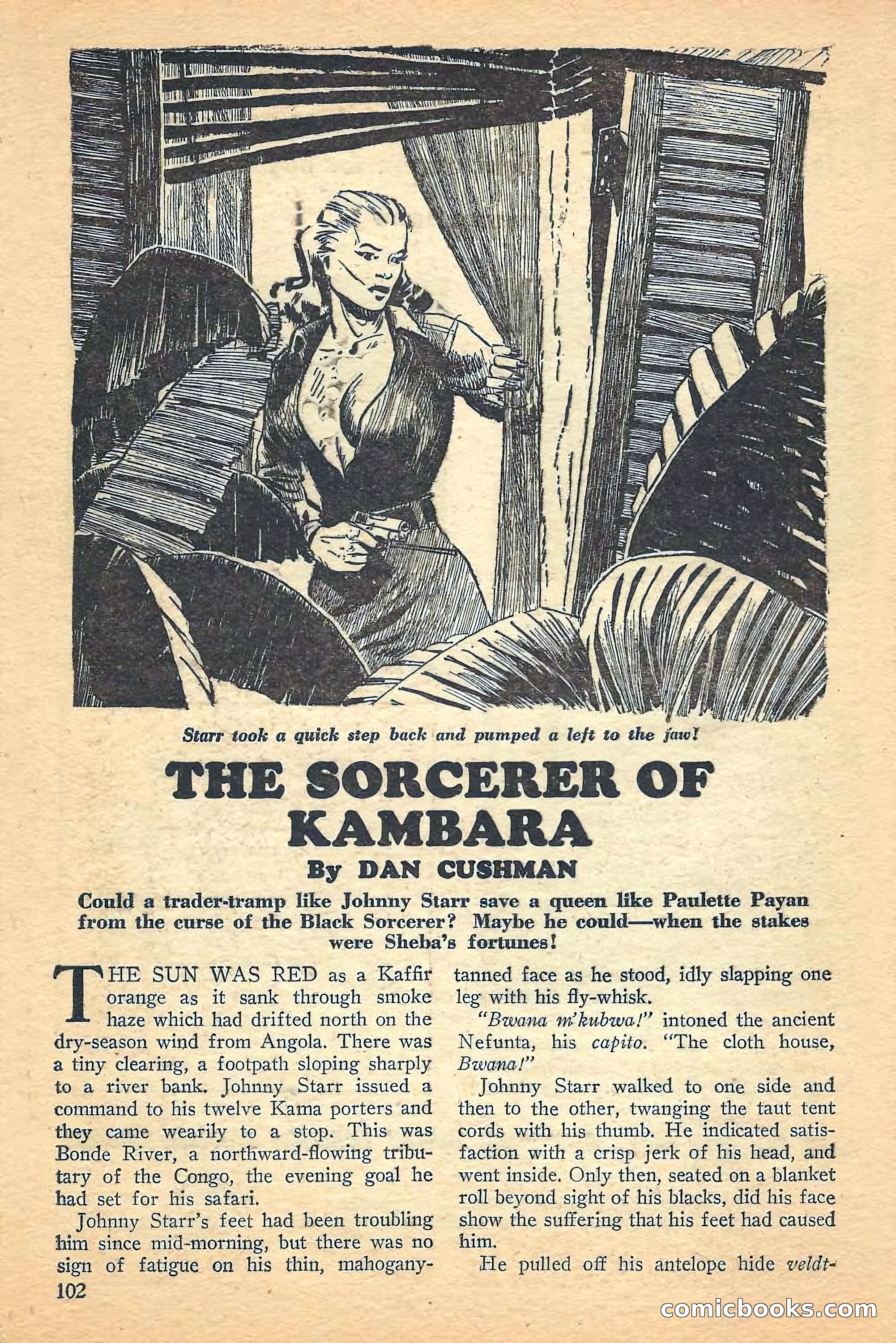 Jungle Stories, Spring 1948 — page 104 of 132