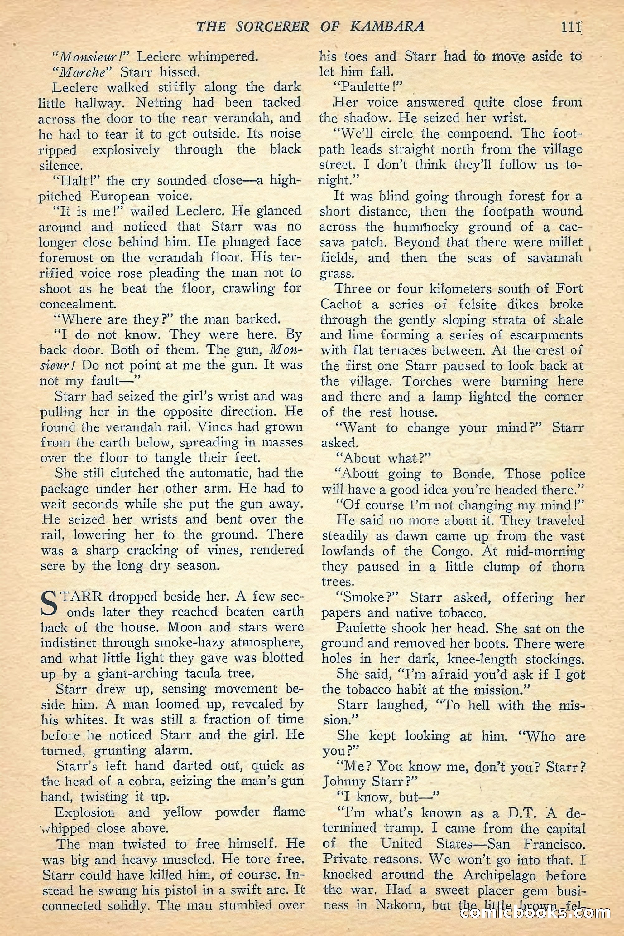 Jungle Stories, Spring 1948 — page 113 of 132