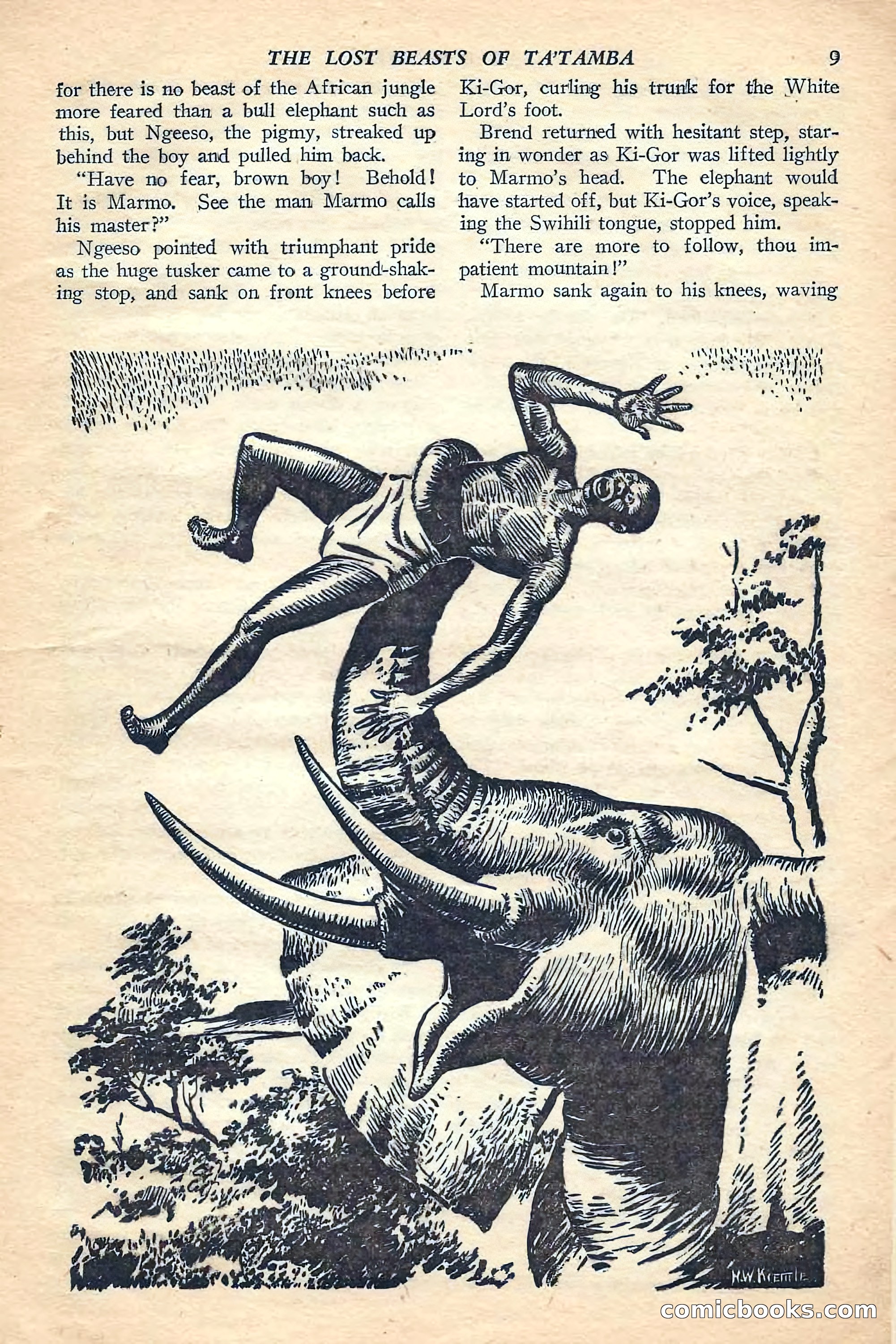 Jungle Stories, Winter Issue — page 11 of 132