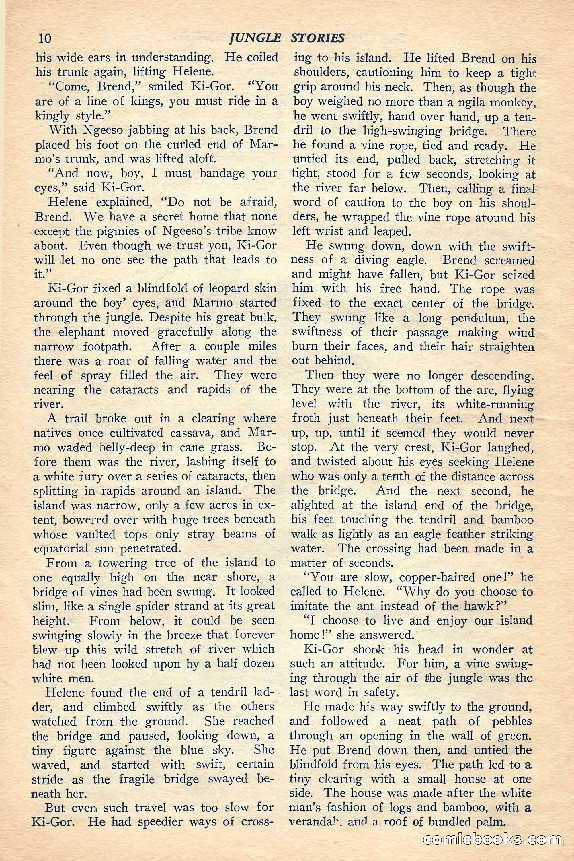 Jungle Stories, Winter Issue — page 12 of 132