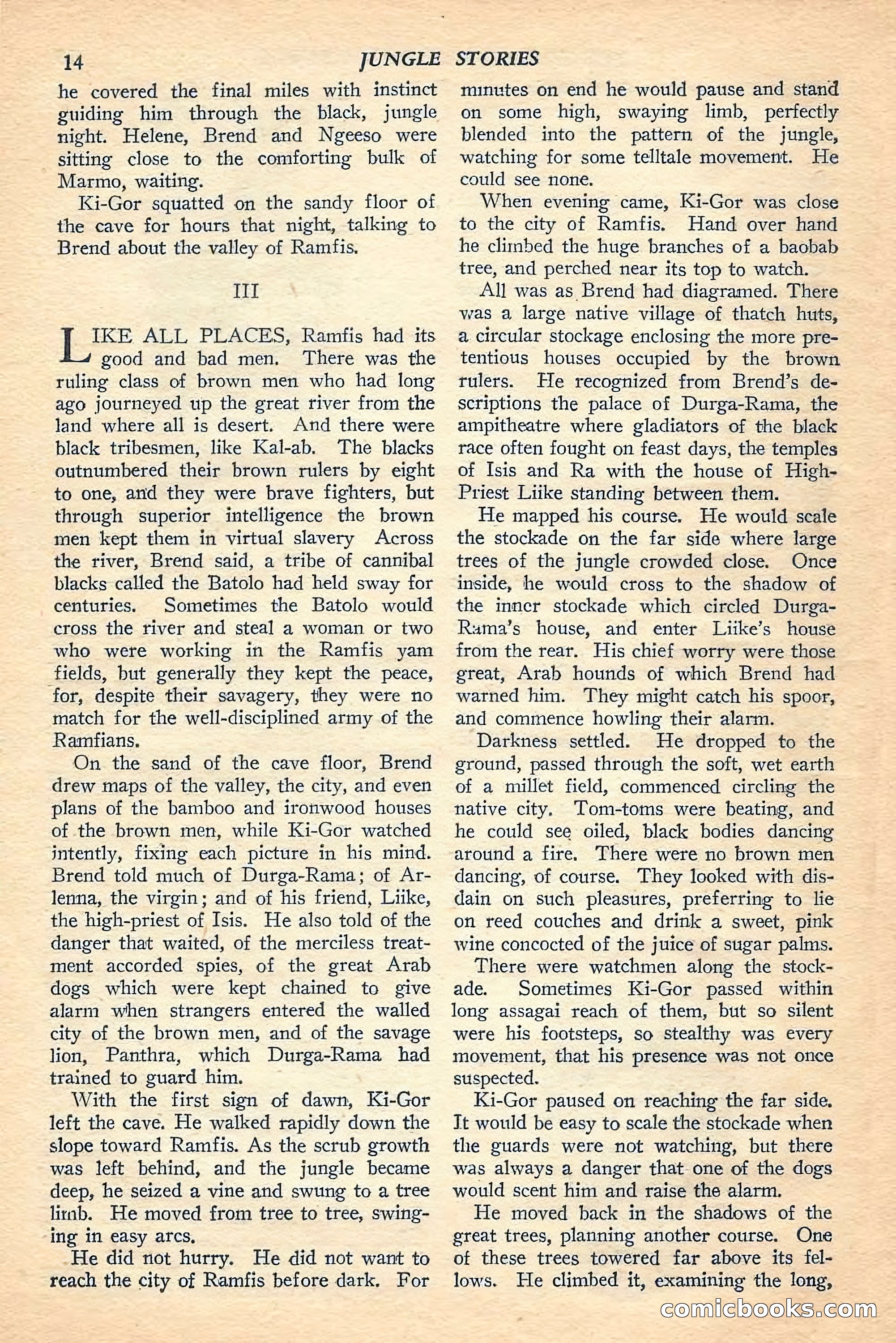 Jungle Stories, Winter Issue — page 16 of 132