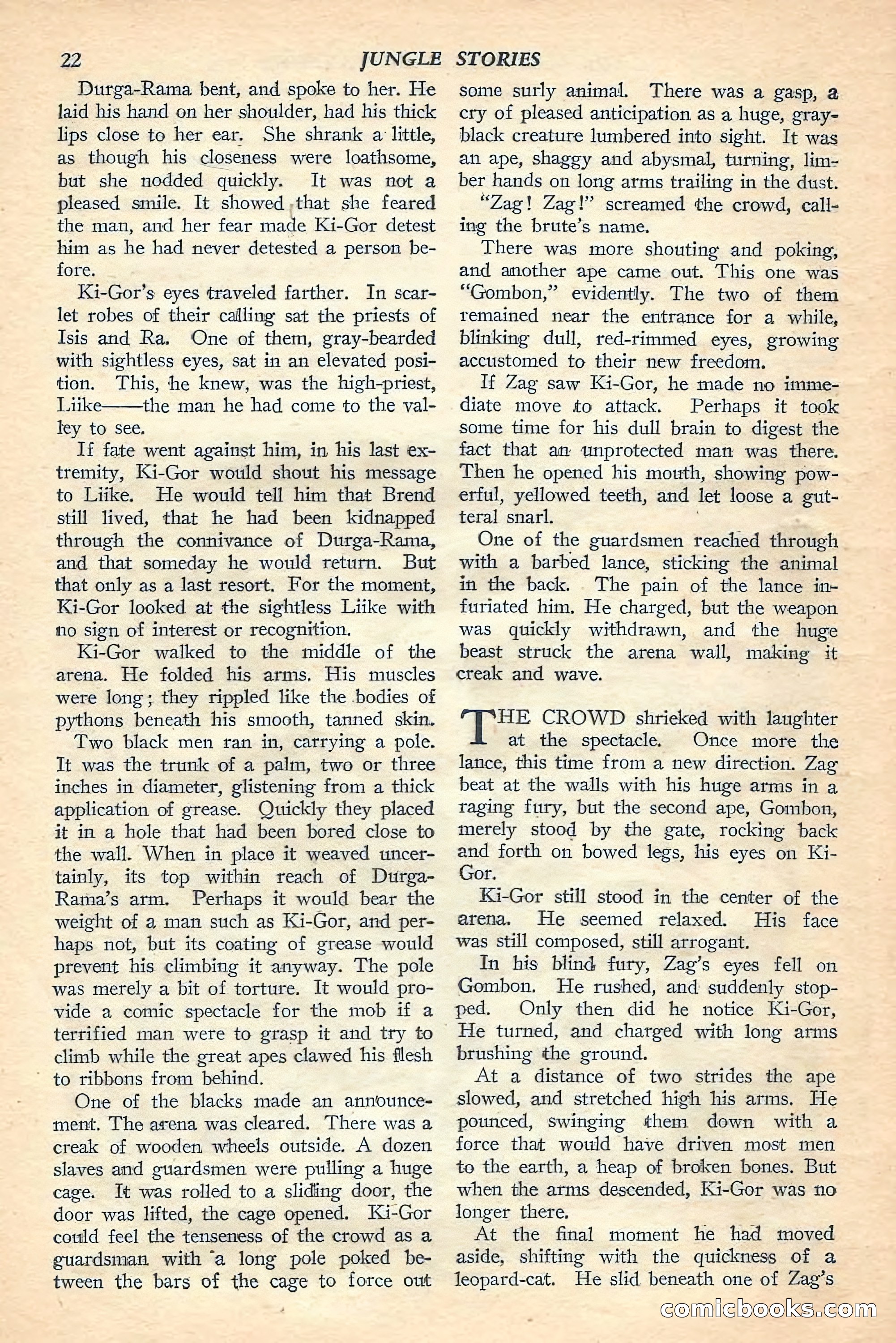 Jungle Stories, Winter Issue — page 24 of 132