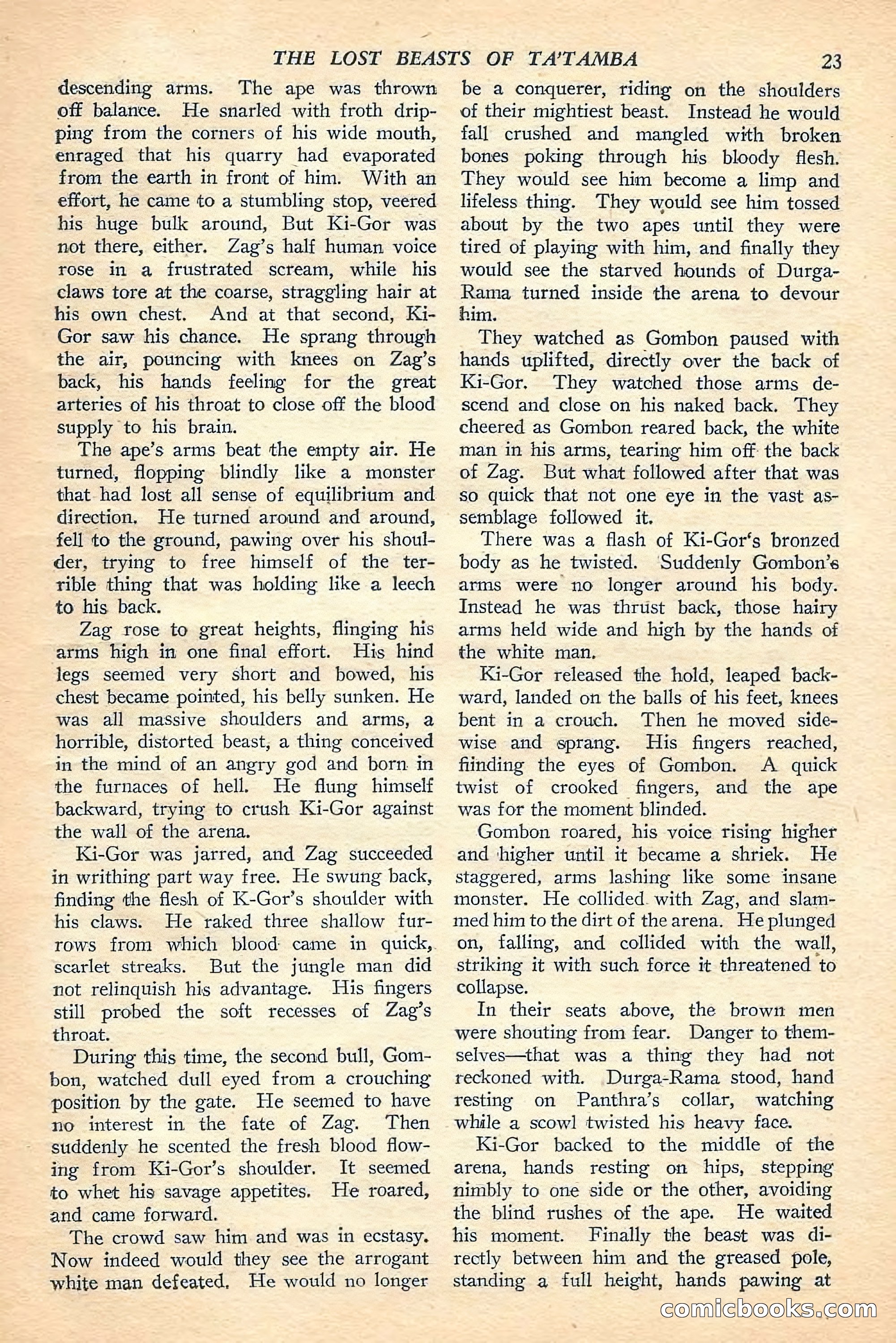 Jungle Stories, Winter Issue — page 25 of 132