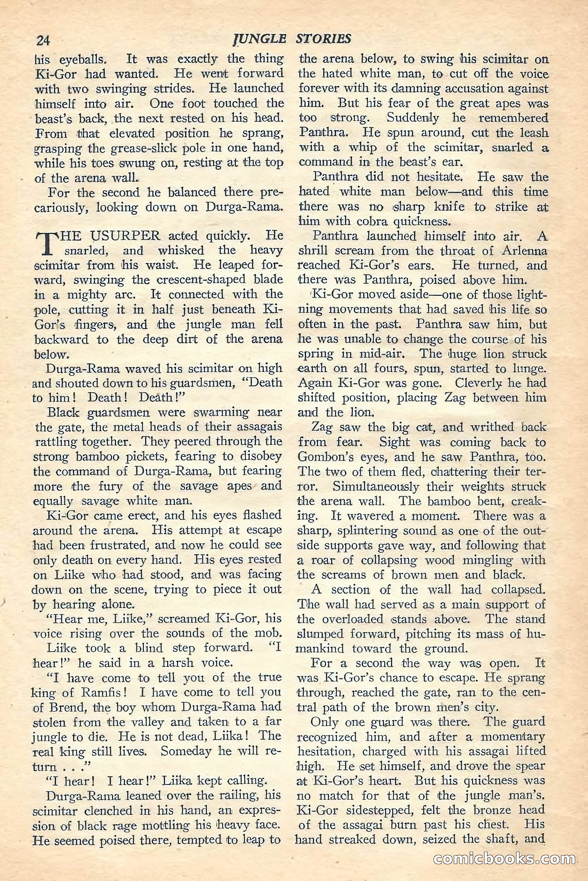 Jungle Stories, Winter Issue — page 26 of 132