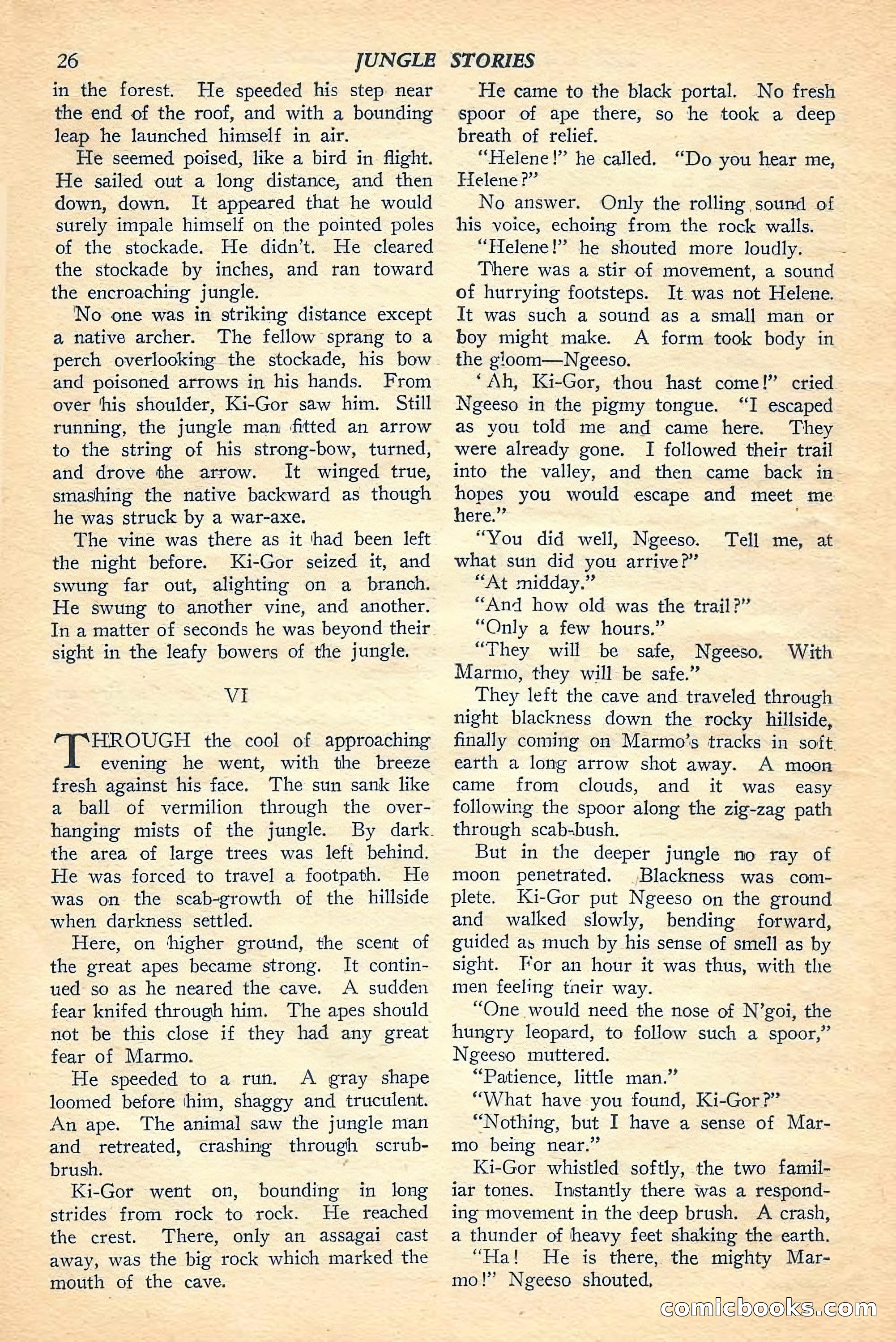 Jungle Stories, Winter Issue — page 28 of 132