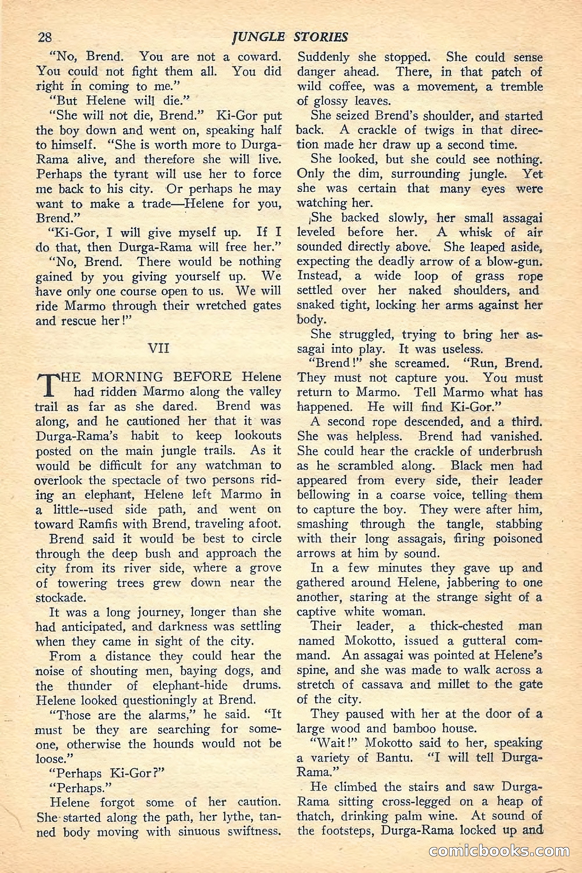 Jungle Stories, Winter Issue — page 30 of 132