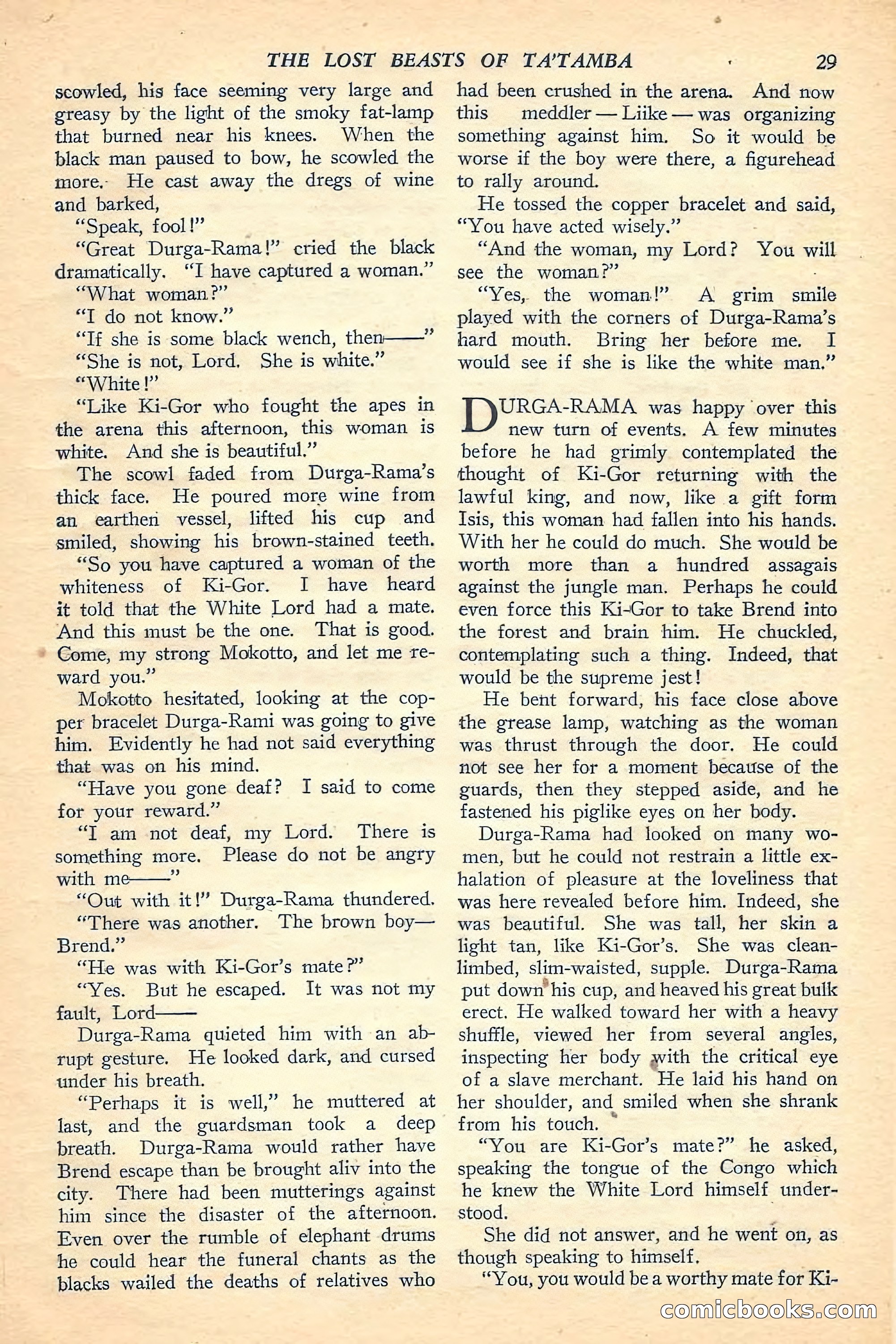 Jungle Stories, Winter Issue — page 31 of 132