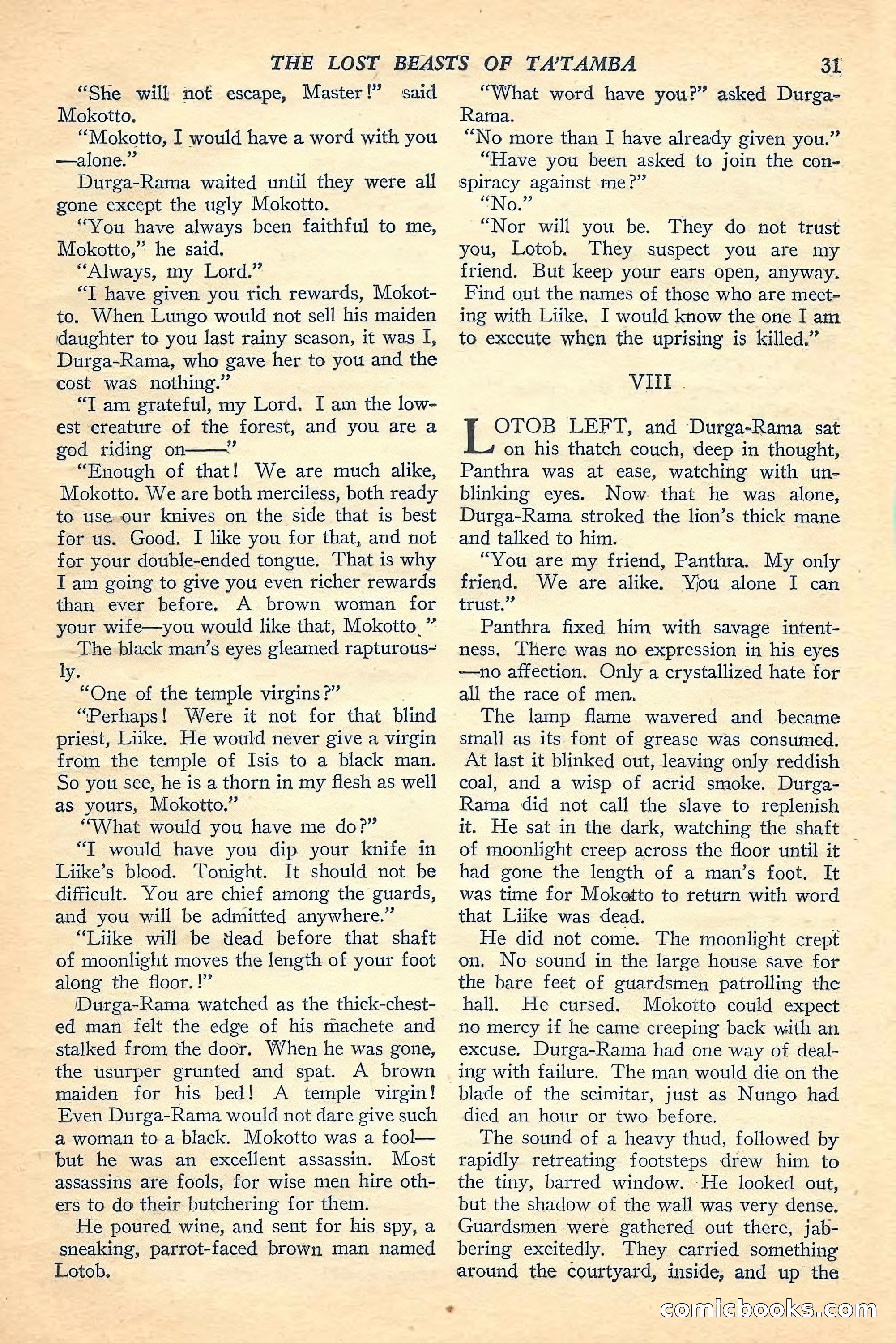 Jungle Stories, Winter Issue — page 33 of 132