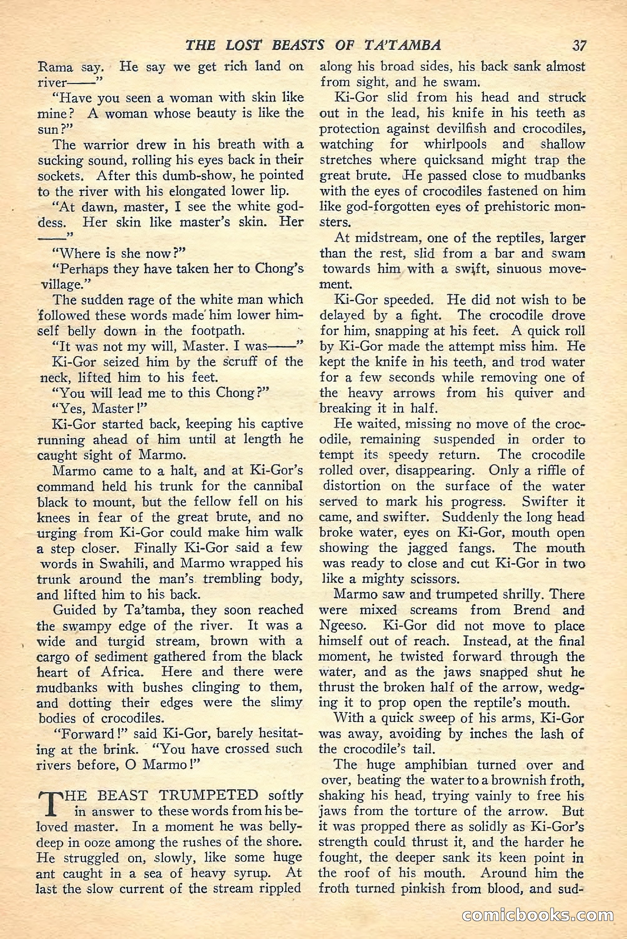 Jungle Stories, Winter Issue — page 39 of 132