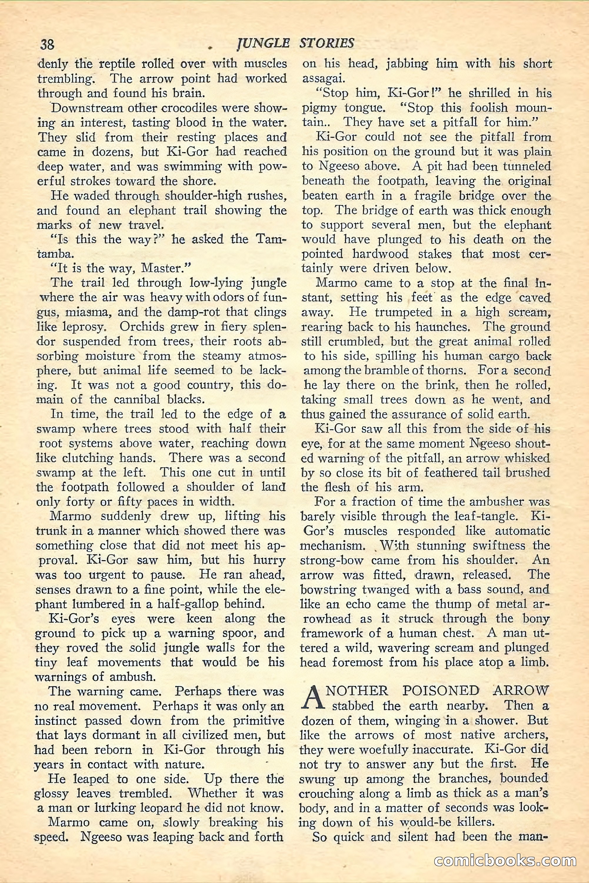 Jungle Stories, Winter Issue — page 40 of 132