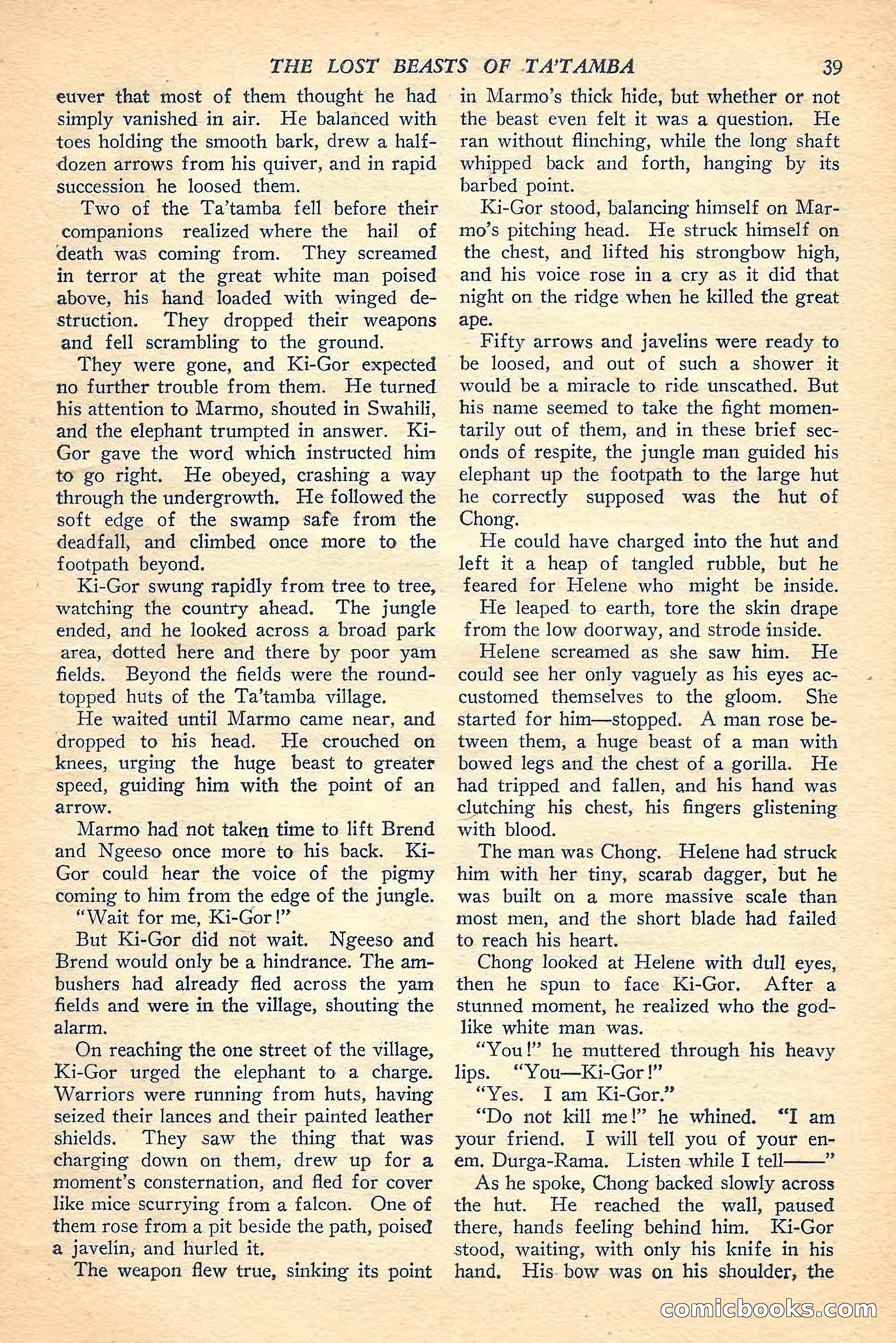 Jungle Stories, Winter Issue — page 41 of 132