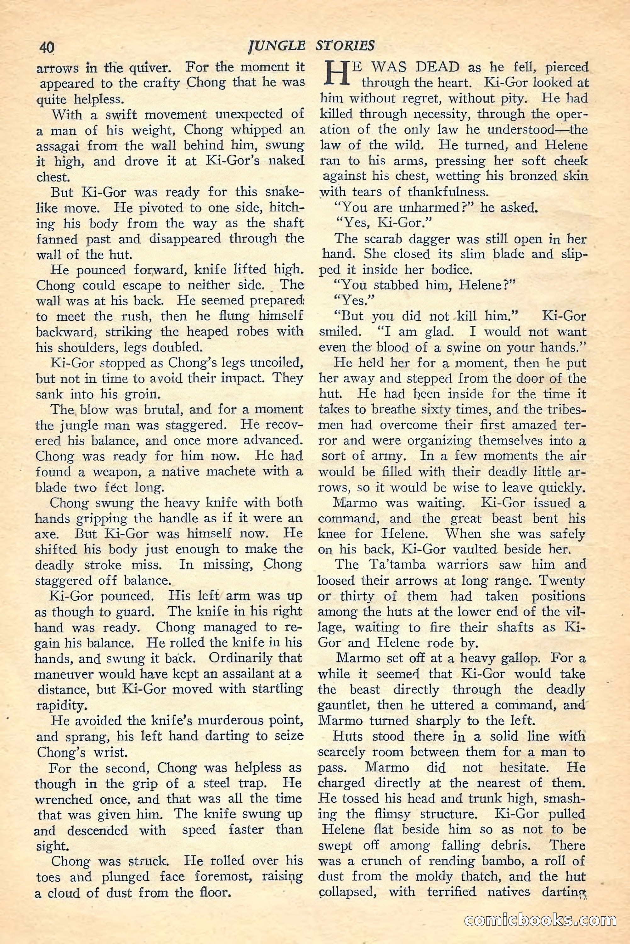 Jungle Stories, Winter Issue — page 42 of 132