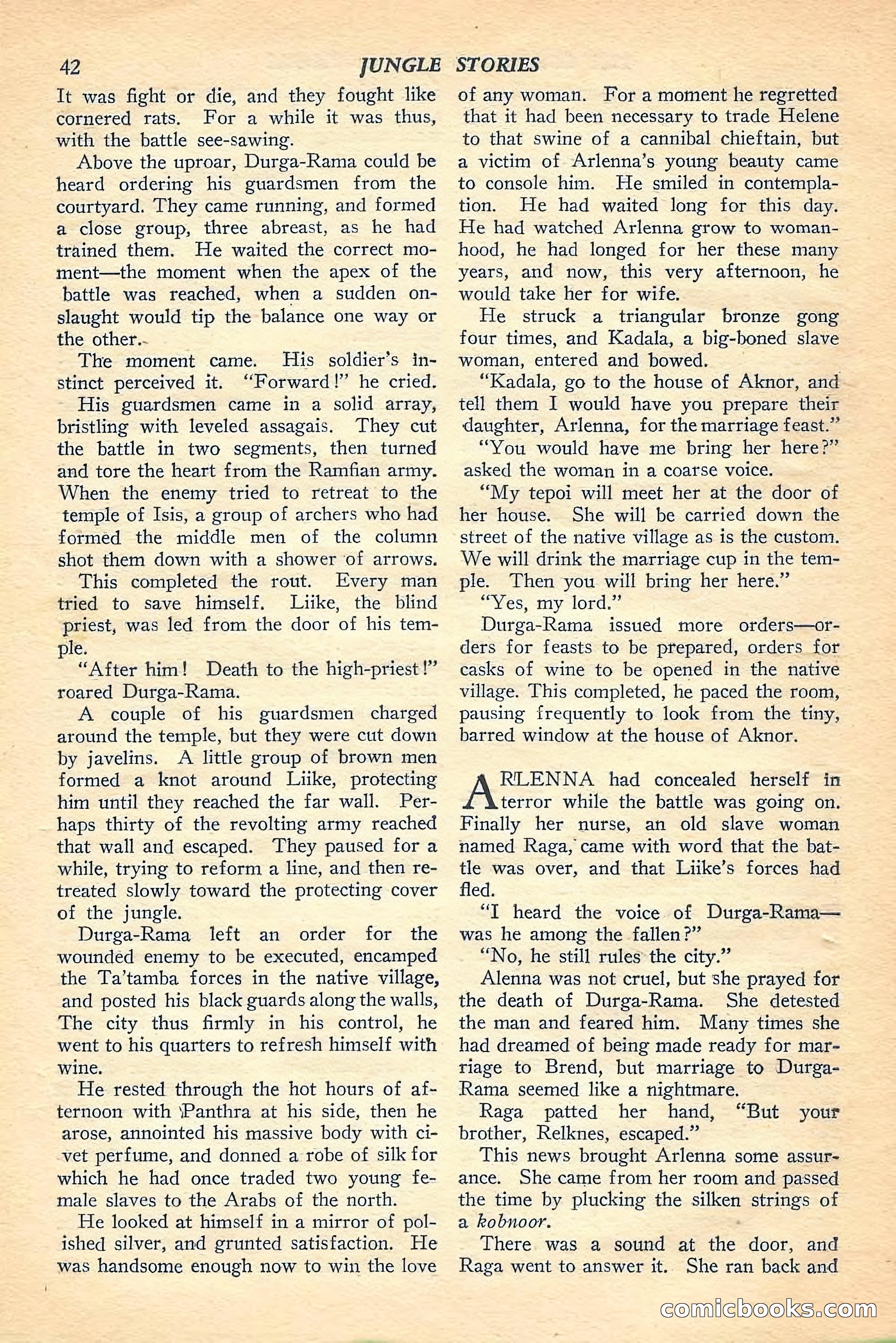 Jungle Stories, Winter Issue — page 44 of 132